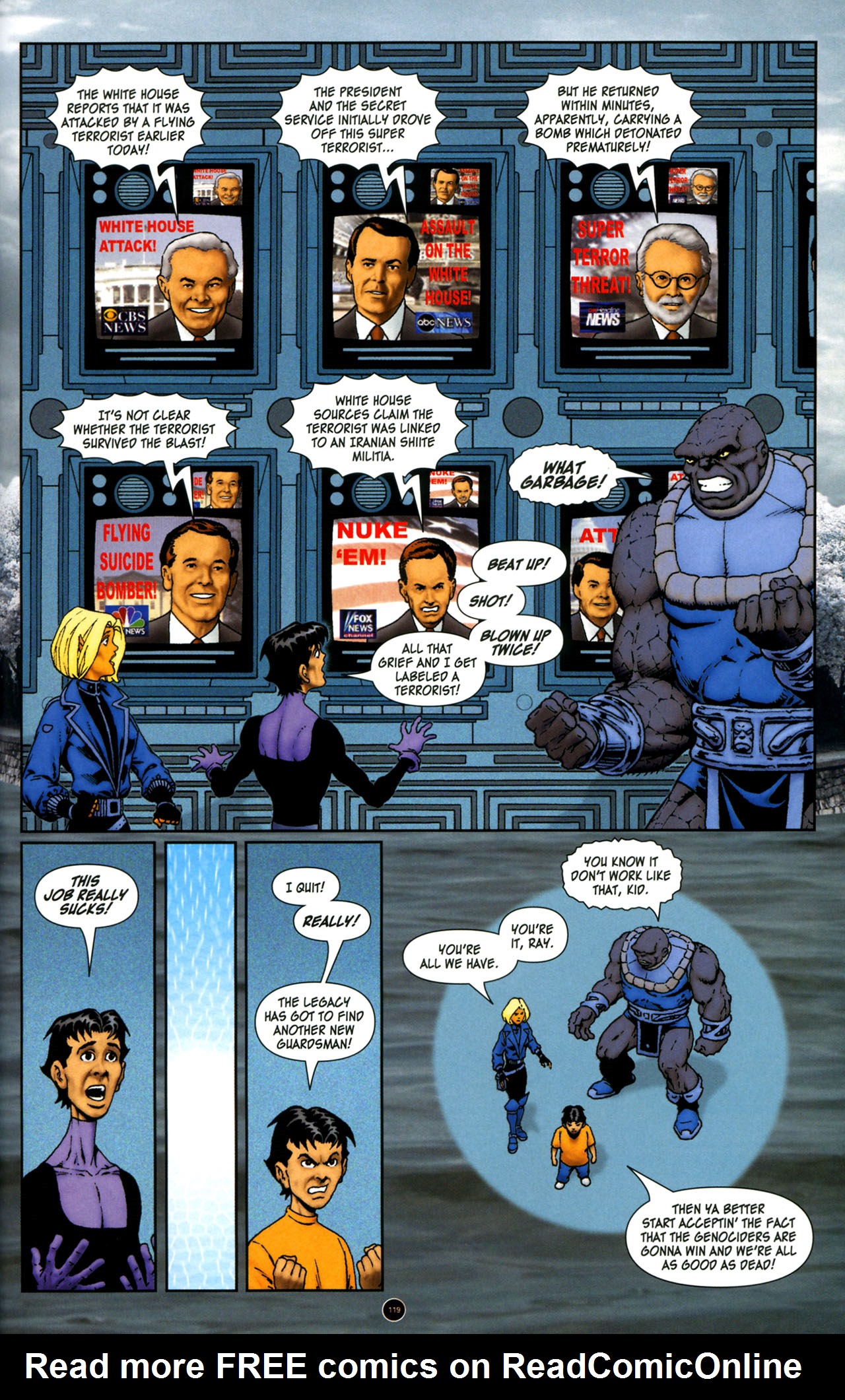 Read online Kid Kosmos: Kidnapped comic -  Issue # TPB - 109
