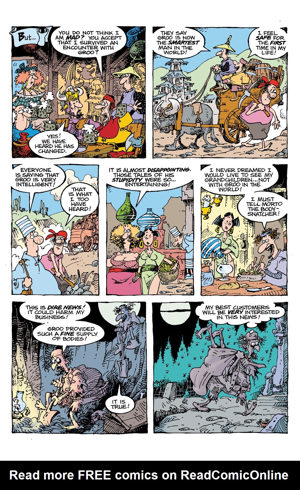 Read online Sergio Aragonés' Groo: The Most Intelligent Man In The World comic -  Issue # TPB - 35