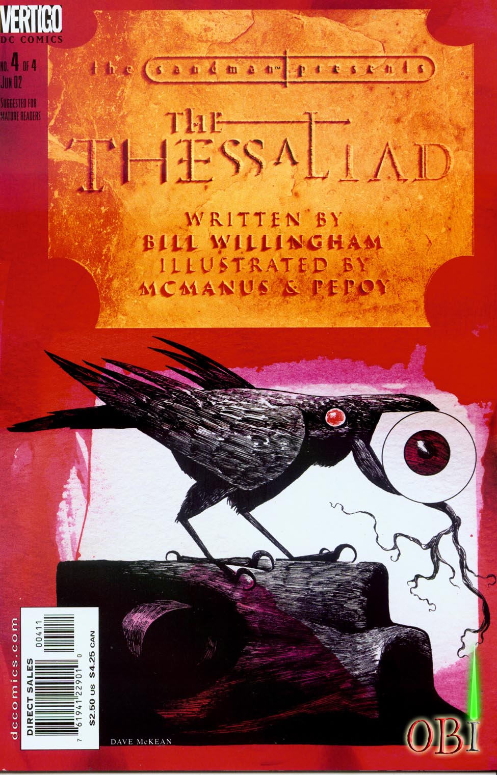 The Sandman Presents: The Thessaliad issue 4 - Page 1