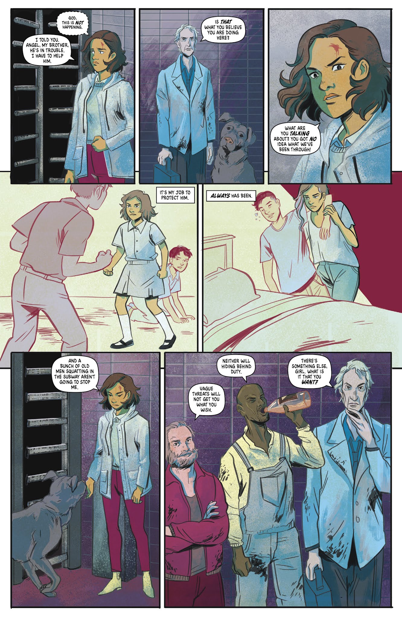 Read online Submerged comic -  Issue #1 - 11