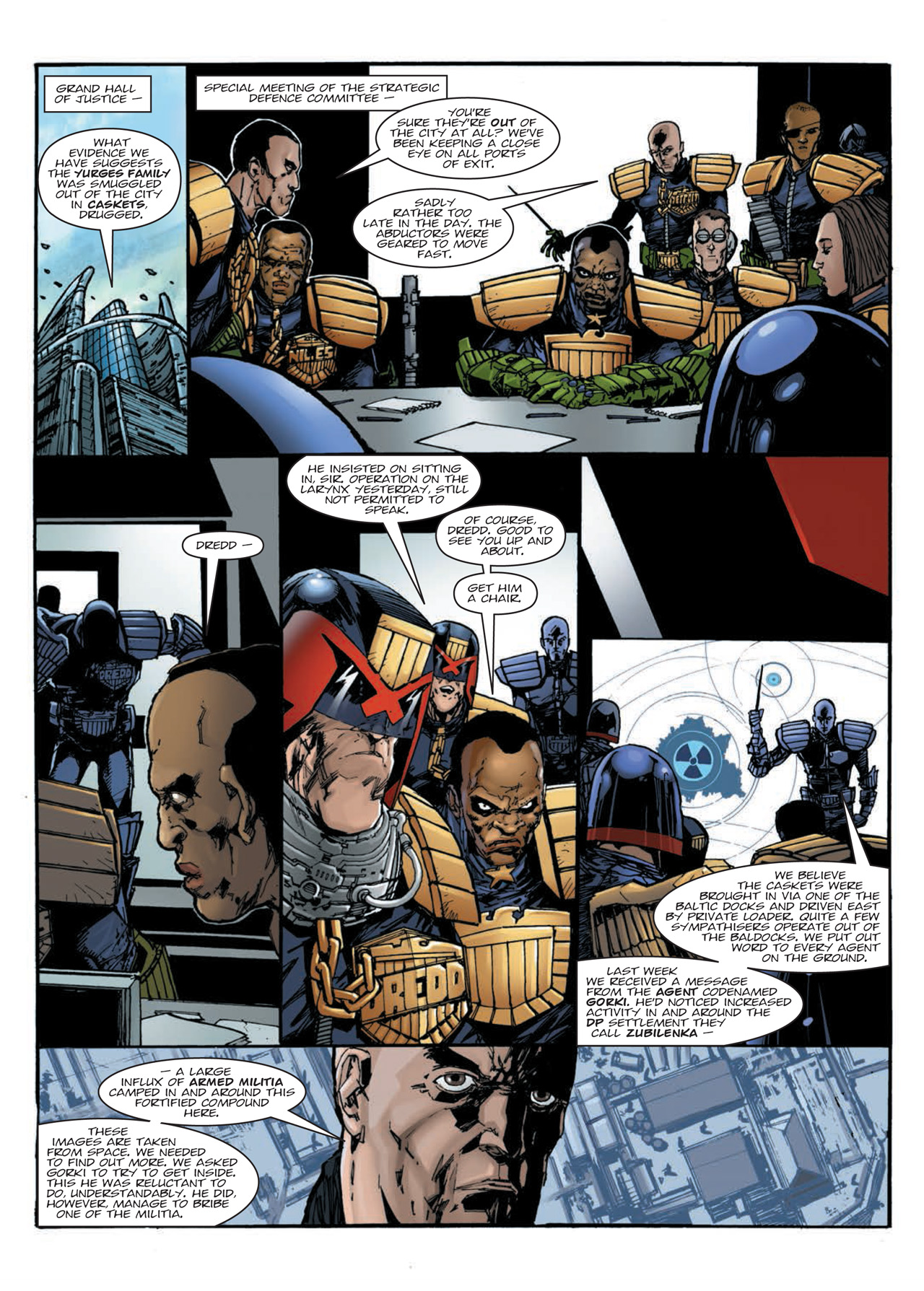 Read online Judge Dredd: Day of Chaos - The Fourth Faction comic -  Issue # TPB (Part 2) - 41