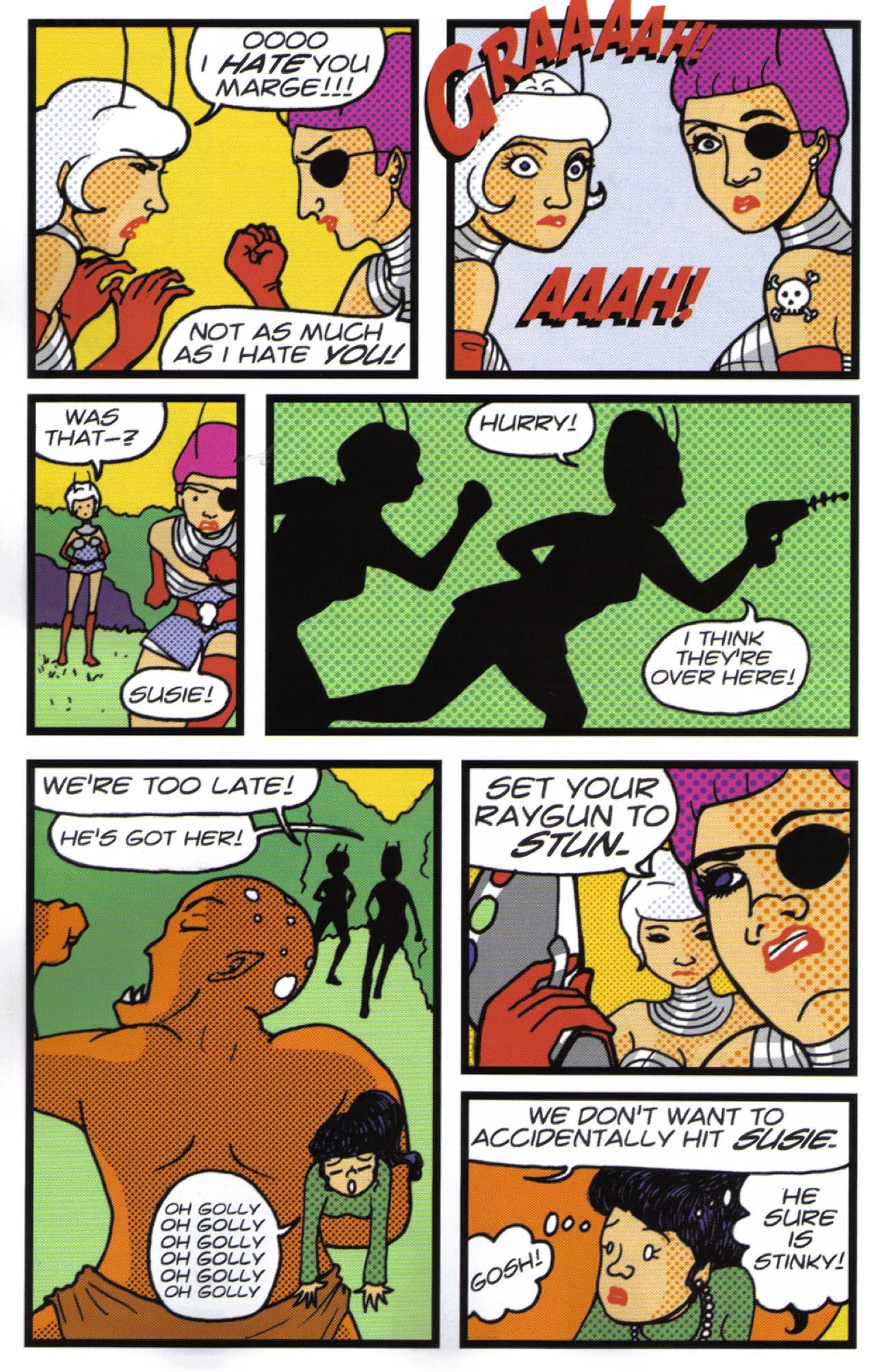 Read online I Was Kidnapped By Lesbian Pirates From Outer Space comic -  Issue #3 - 14