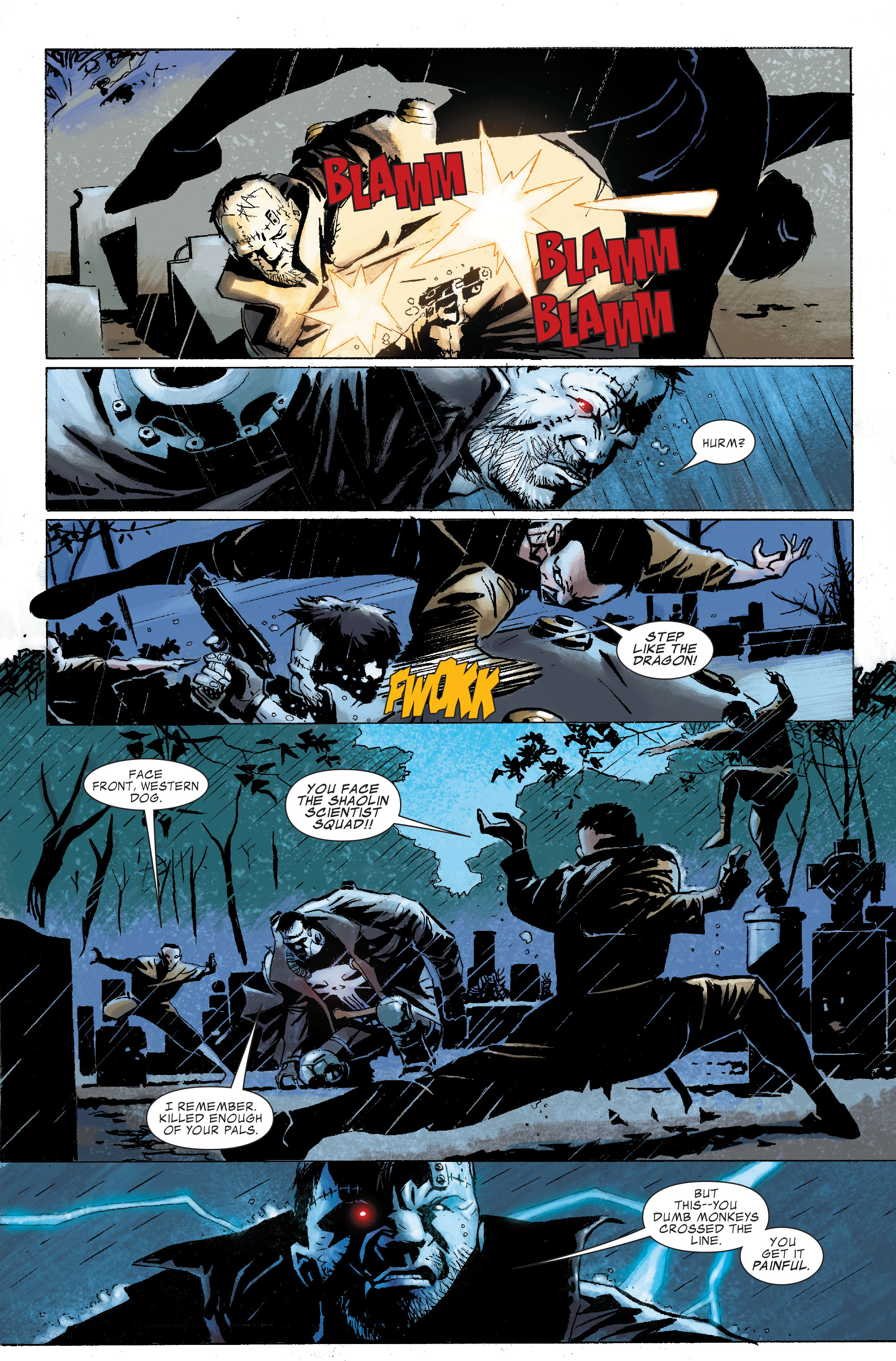 Read online Franken-Castle comic -  Issue #17 - 18