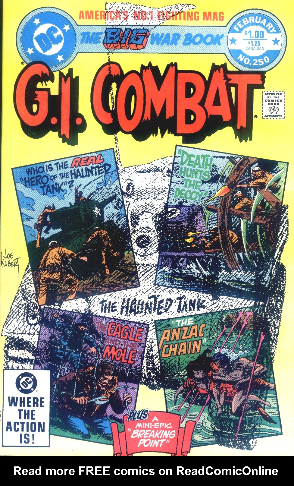 Read online G.I. Combat (1952) comic -  Issue #250 - 1