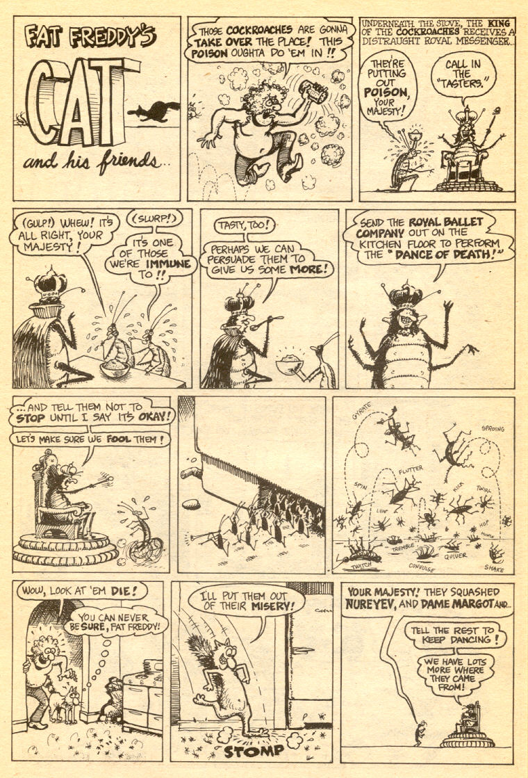 Read online Adventures of Fat Freddy's Cat comic -  Issue #2 - 19