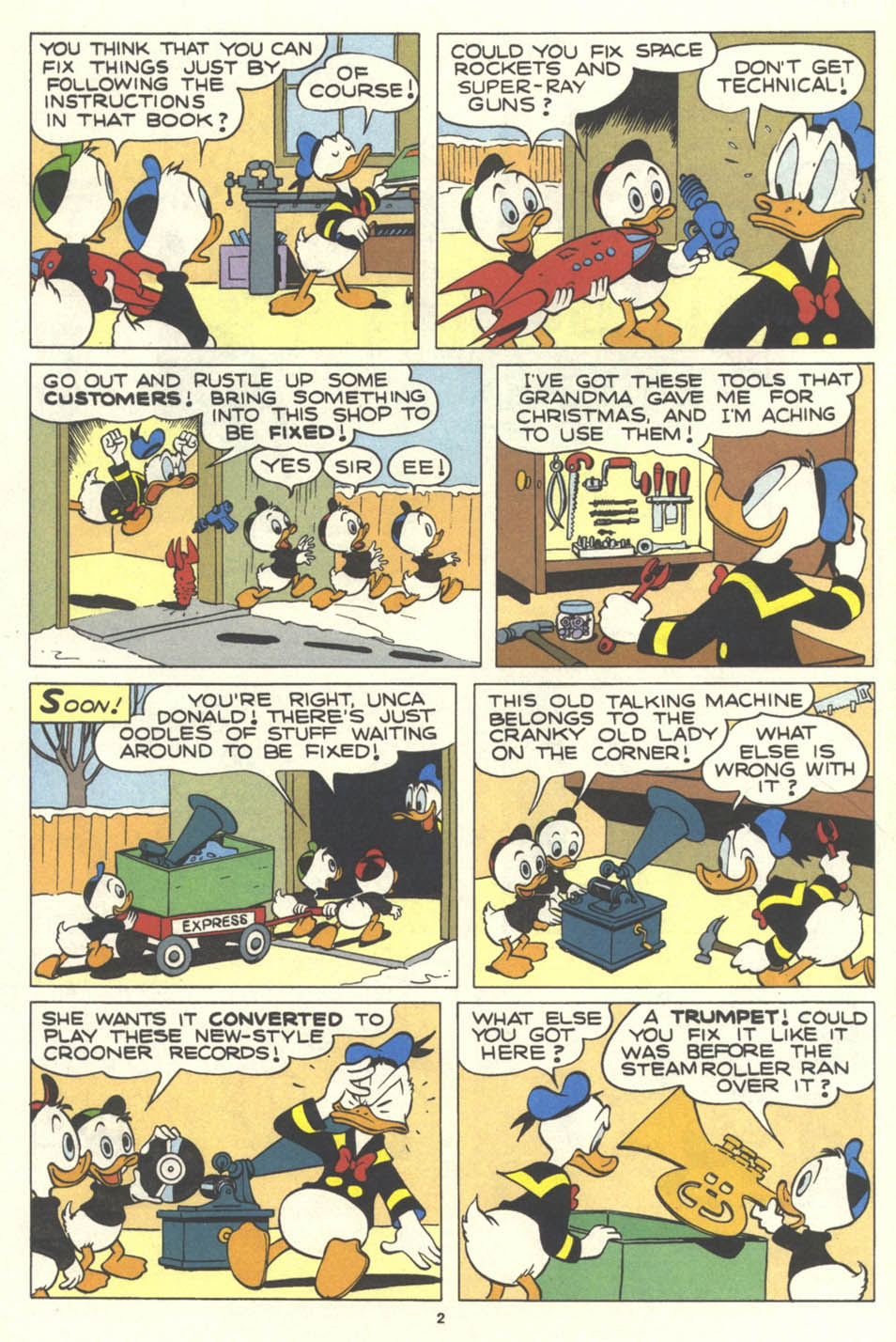 Read online Walt Disney's Comics and Stories comic -  Issue #558 - 3