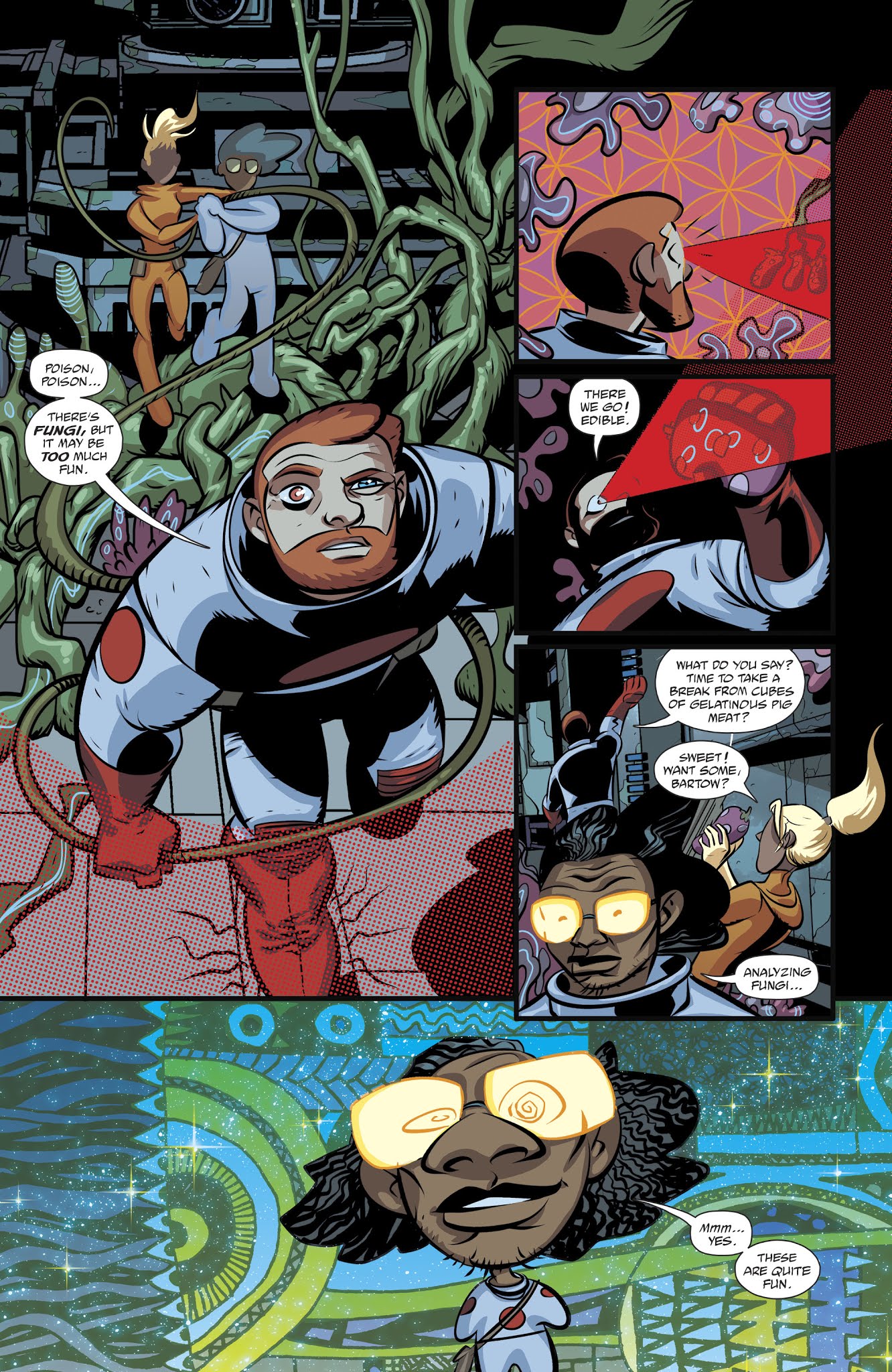 Read online Cave Carson Has An Intersteller Eye comic -  Issue #4 - 5