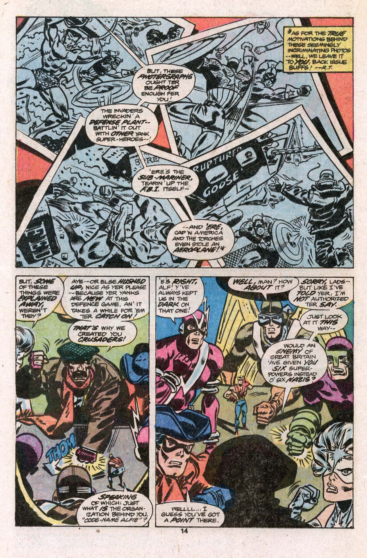 Read online The Invaders (1975) comic -  Issue #15 - 16