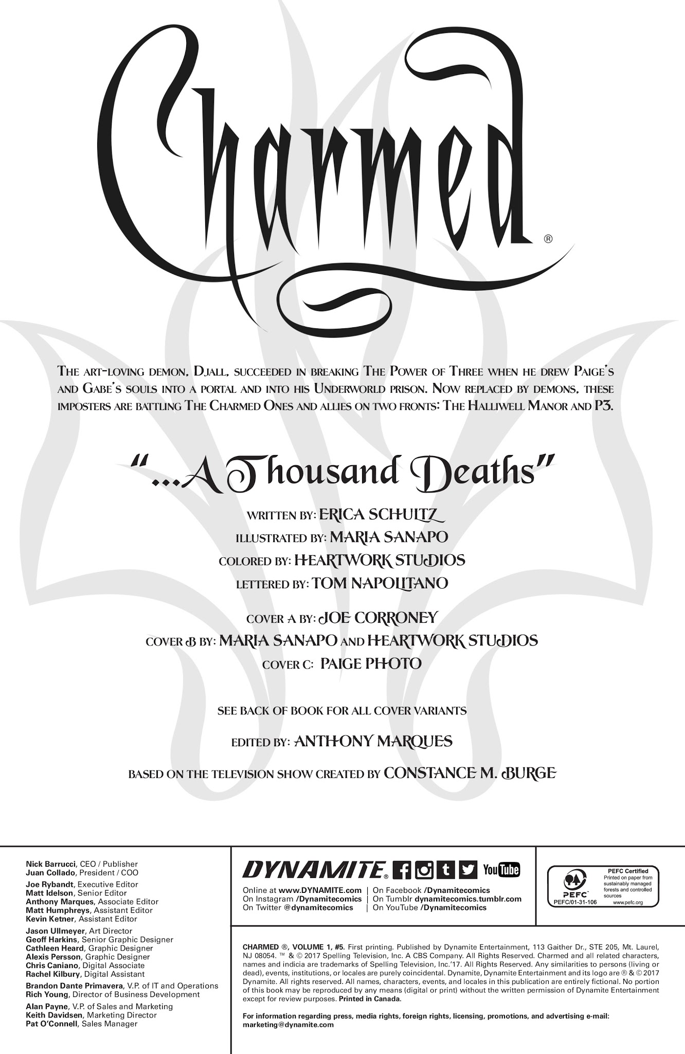 Read online Charmed (2017) comic -  Issue #5 - 4