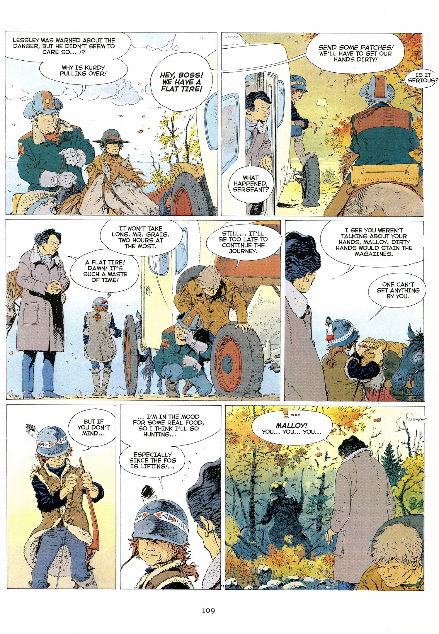 Read online Jeremiah by Hermann comic -  Issue # TPB 2 - 110