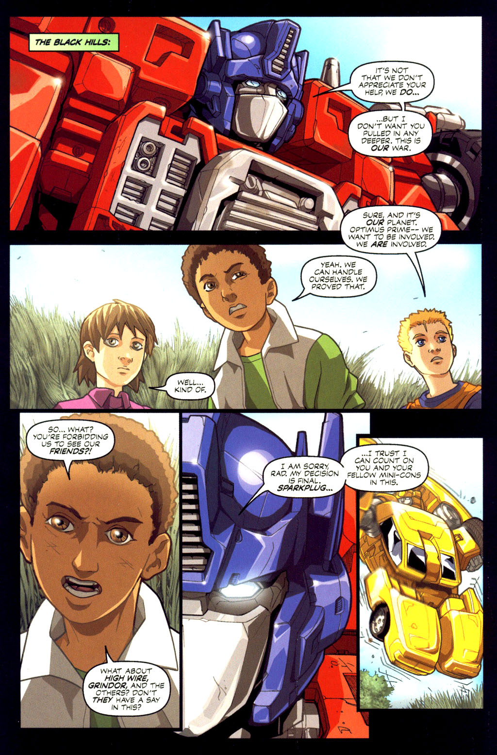 Read online Transformers Armada comic -  Issue #6 - 12
