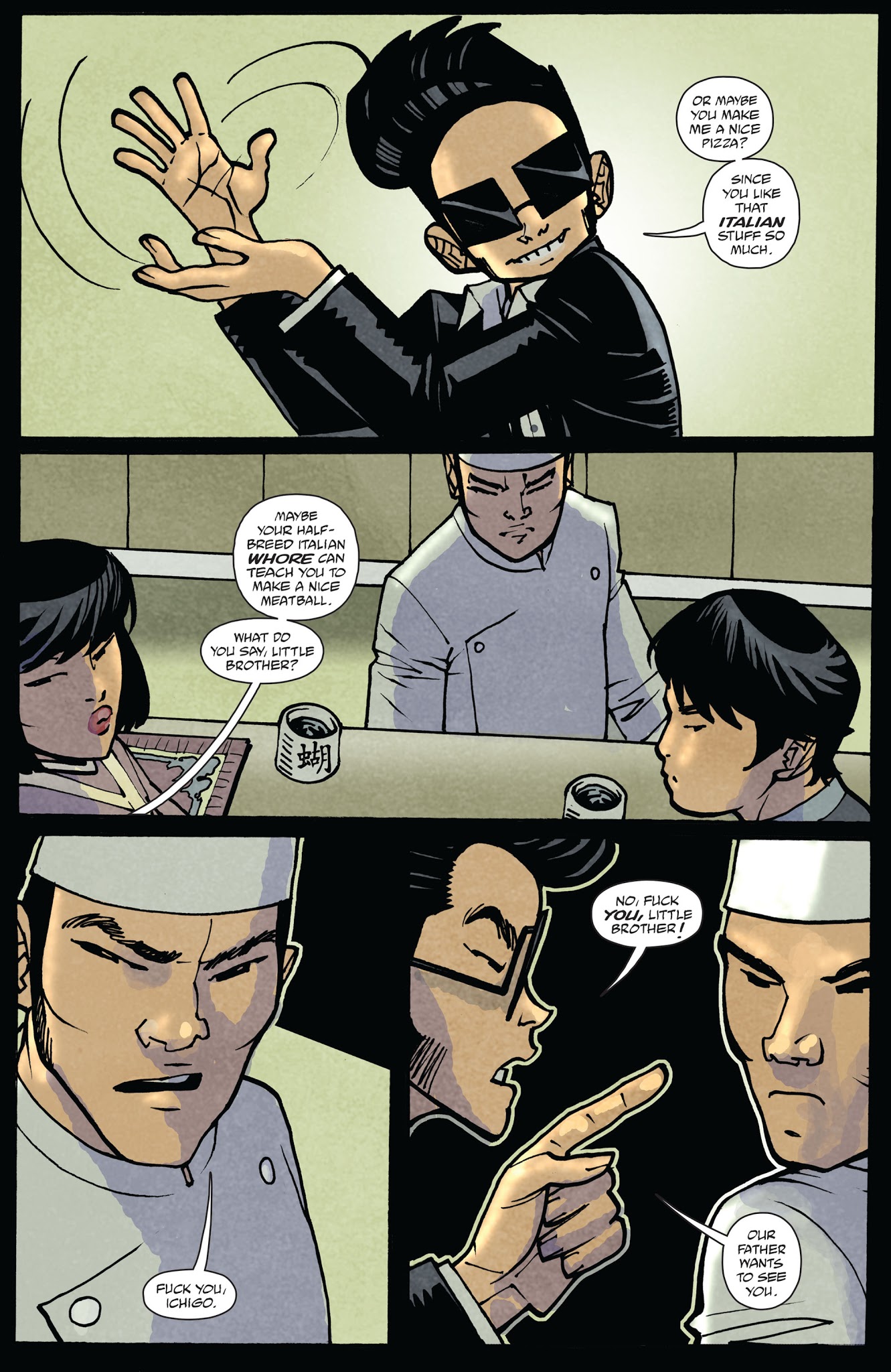 Read online Get Jiro!: Blood & Sushi comic -  Issue # TPB - 103