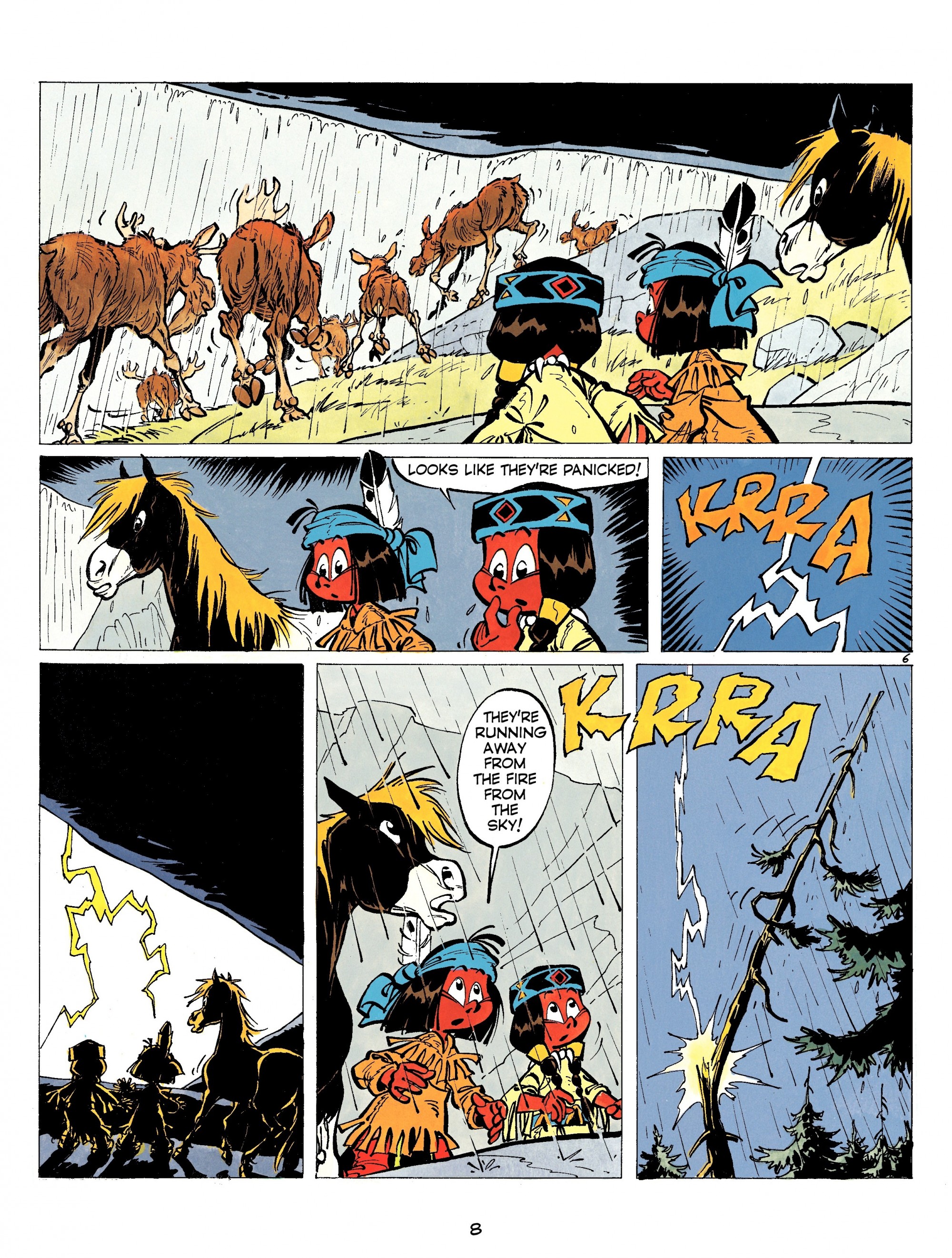Read online Yakari comic -  Issue #7 - 8