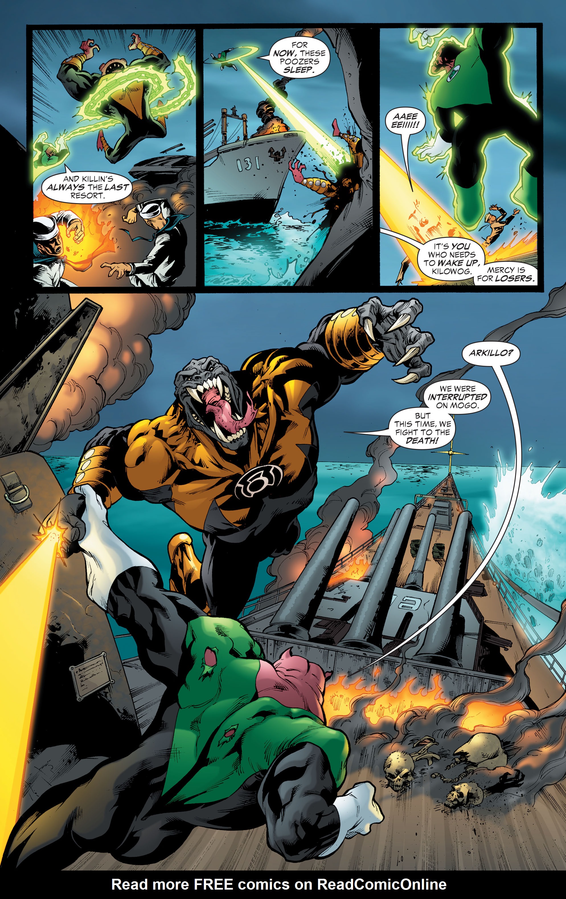 Read online Green Lantern by Geoff Johns comic -  Issue # TPB 3 (Part 3) - 34