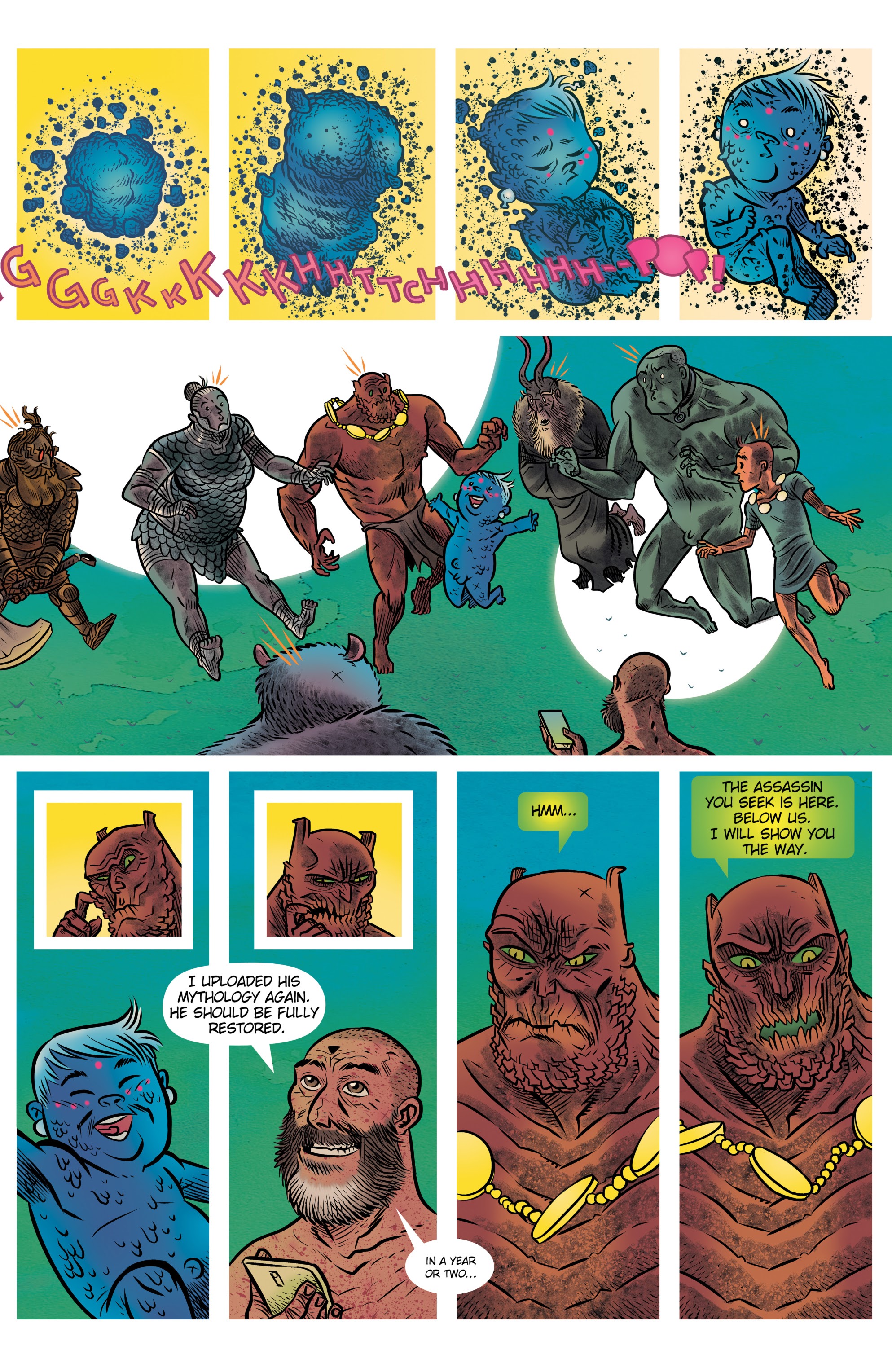 Read online Ether: The Disappearance of Violet Bell comic -  Issue # _TPB - 62