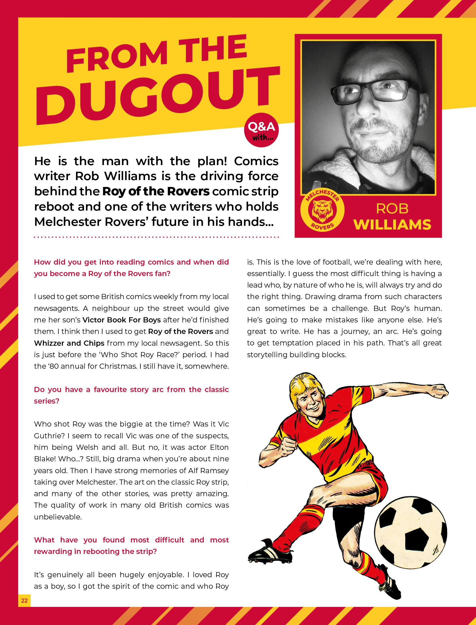 Read online Roy of the Rovers Summer Special 2020 comic -  Issue # Full - 24
