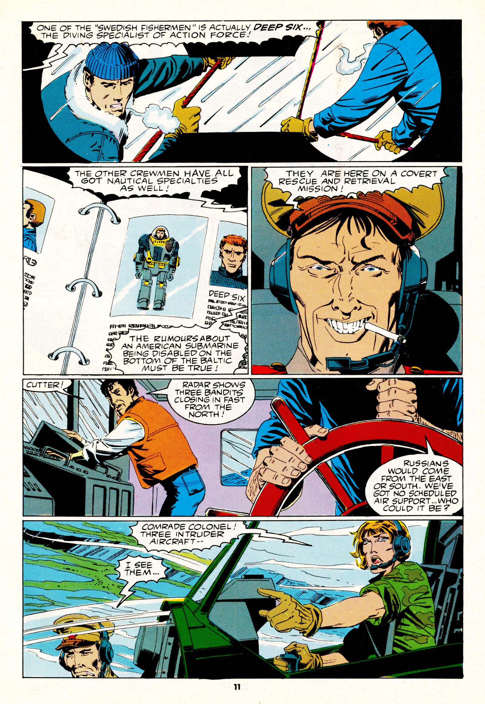 Read online Action Force comic -  Issue #5 - 11
