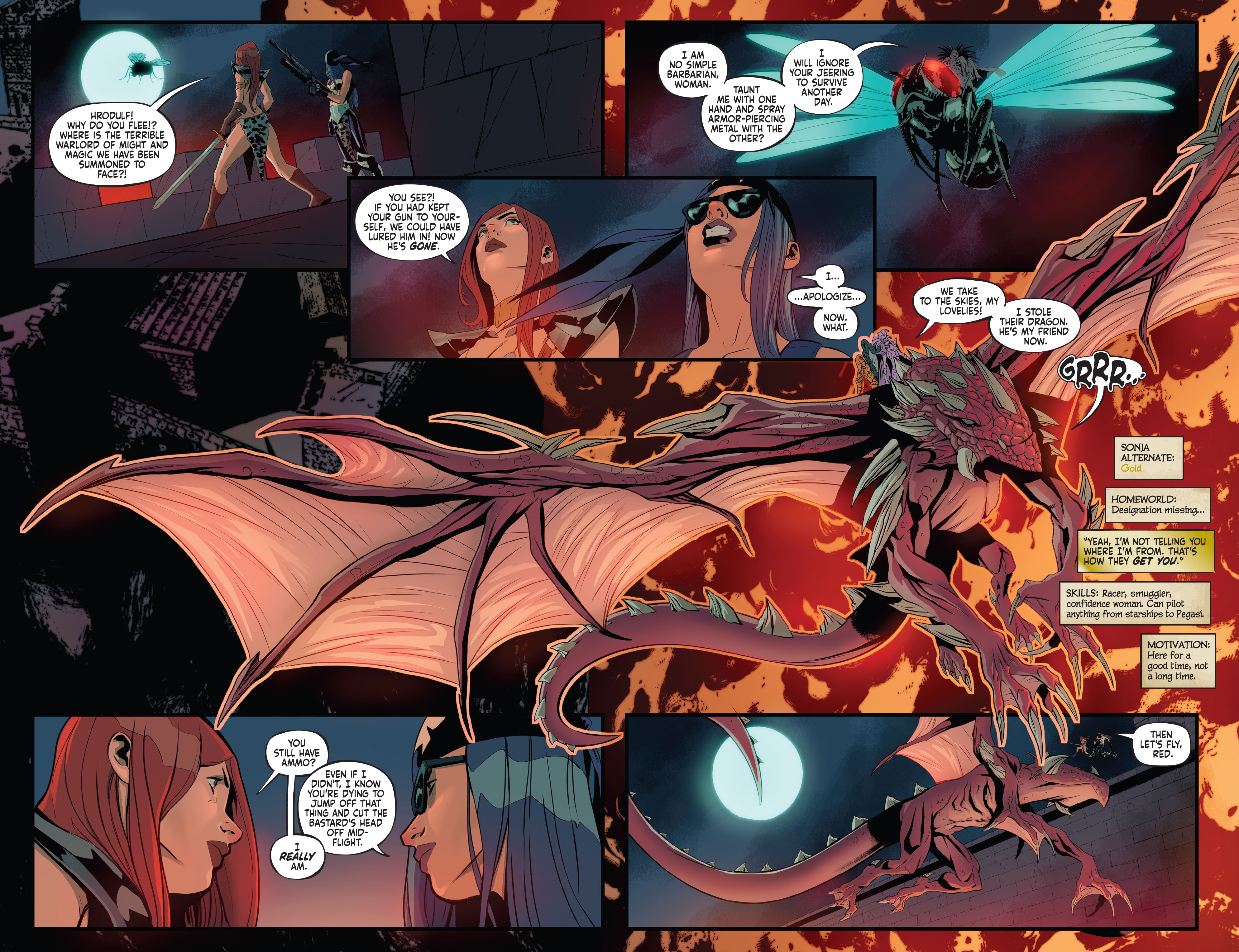 Read online Hell Sonja comic -  Issue #1 - 12