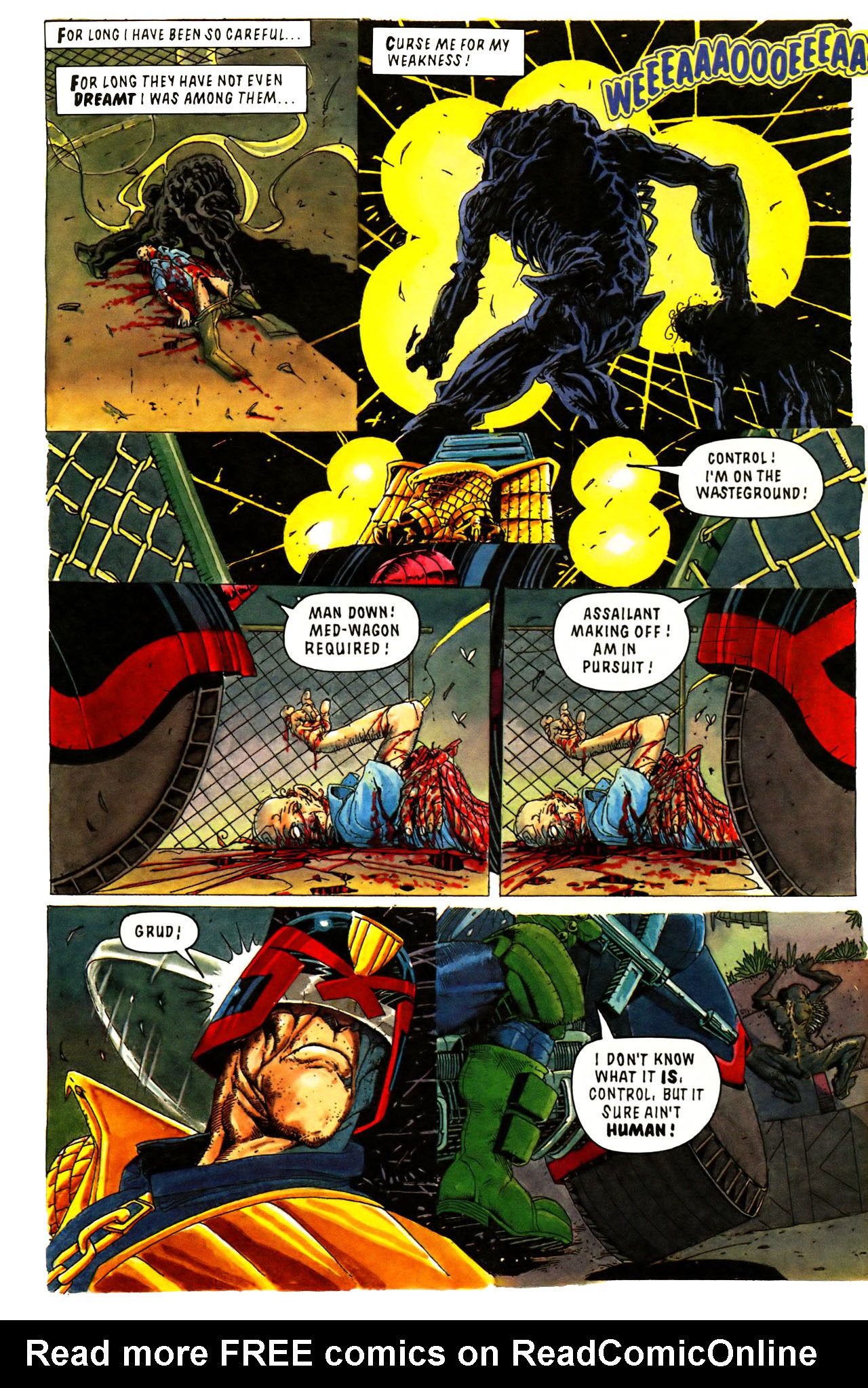 Read online Judge Dredd: The Megazine comic -  Issue #7 - 9