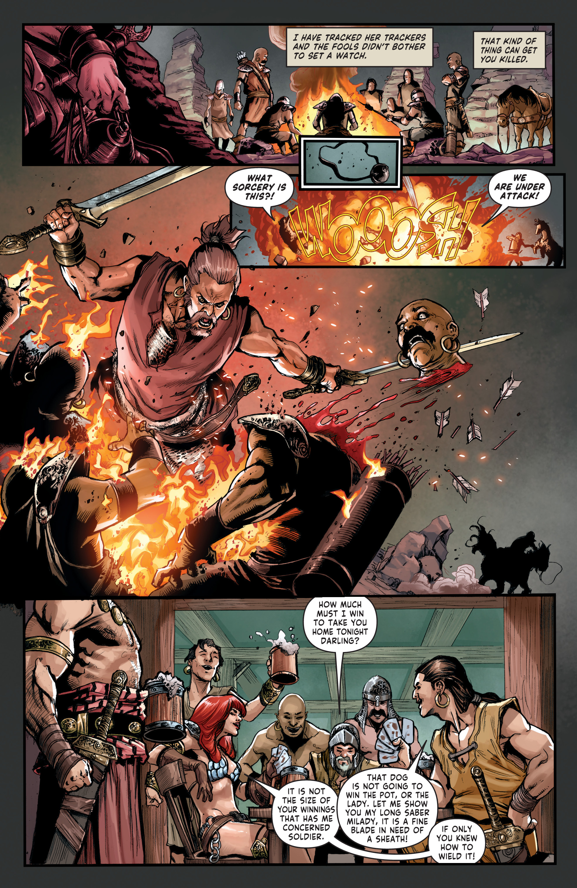 Read online Red Sonja: Birth of the She-Devil comic -  Issue #1 - 17