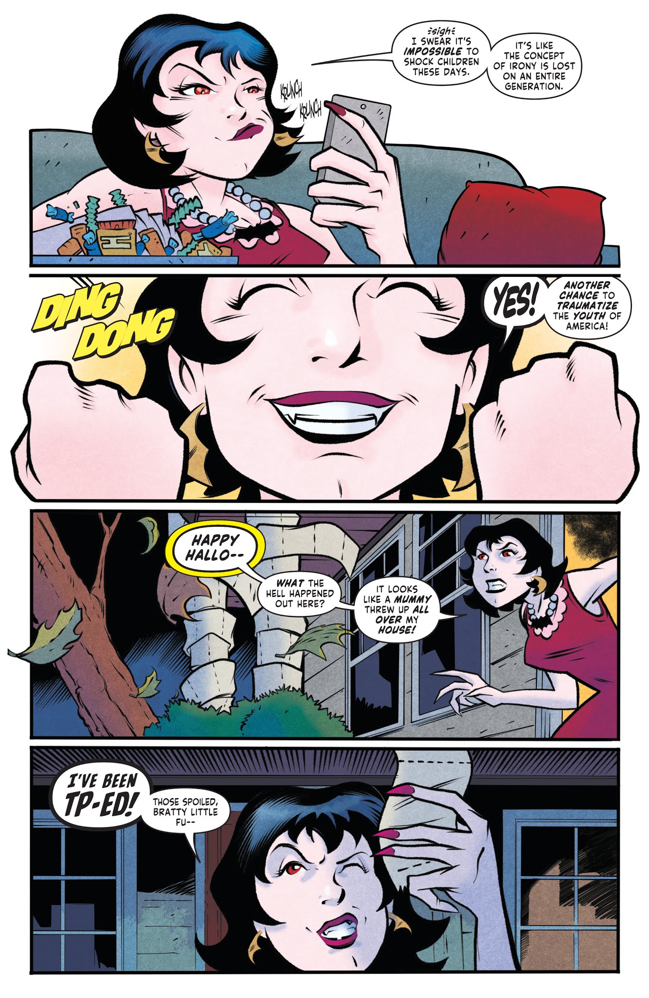 Read online Vampirella: 2018 Halloween Special comic -  Issue # Full - 22