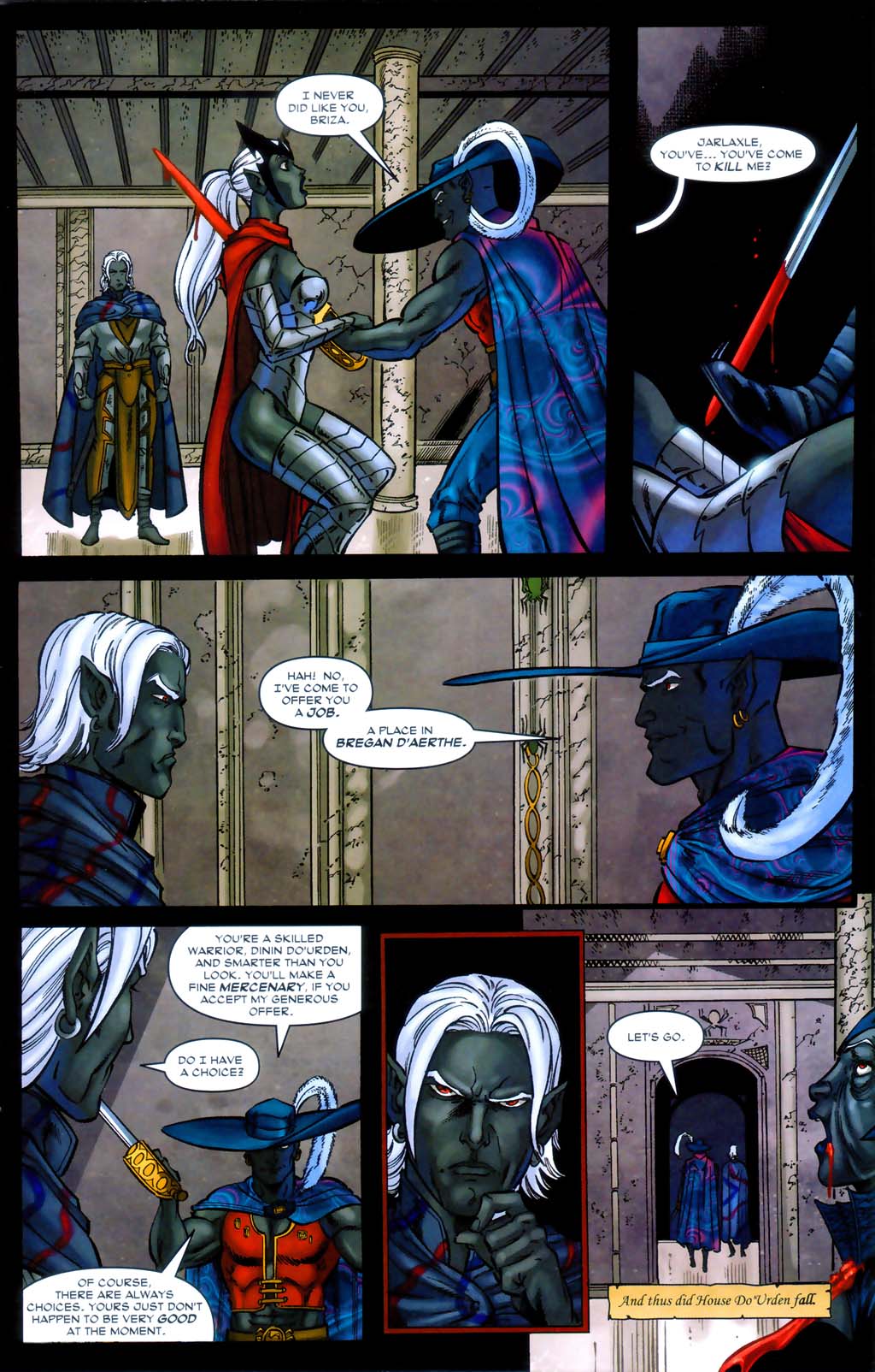 Read online Forgotten Realms: Exile comic -  Issue #3 - 42