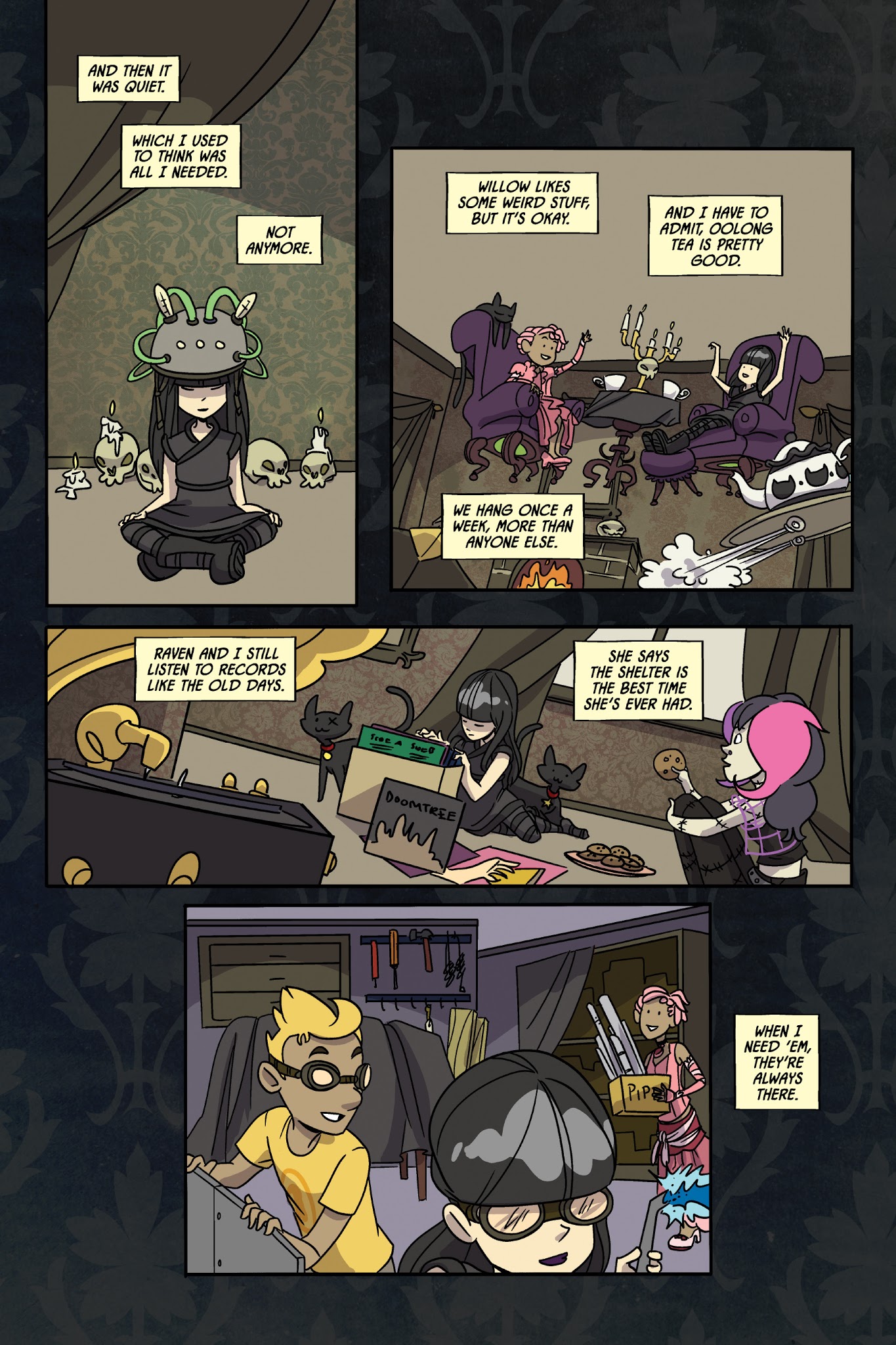 Read online Emily and the Strangers: Road To Nowhere Tour comic -  Issue # Full - 69