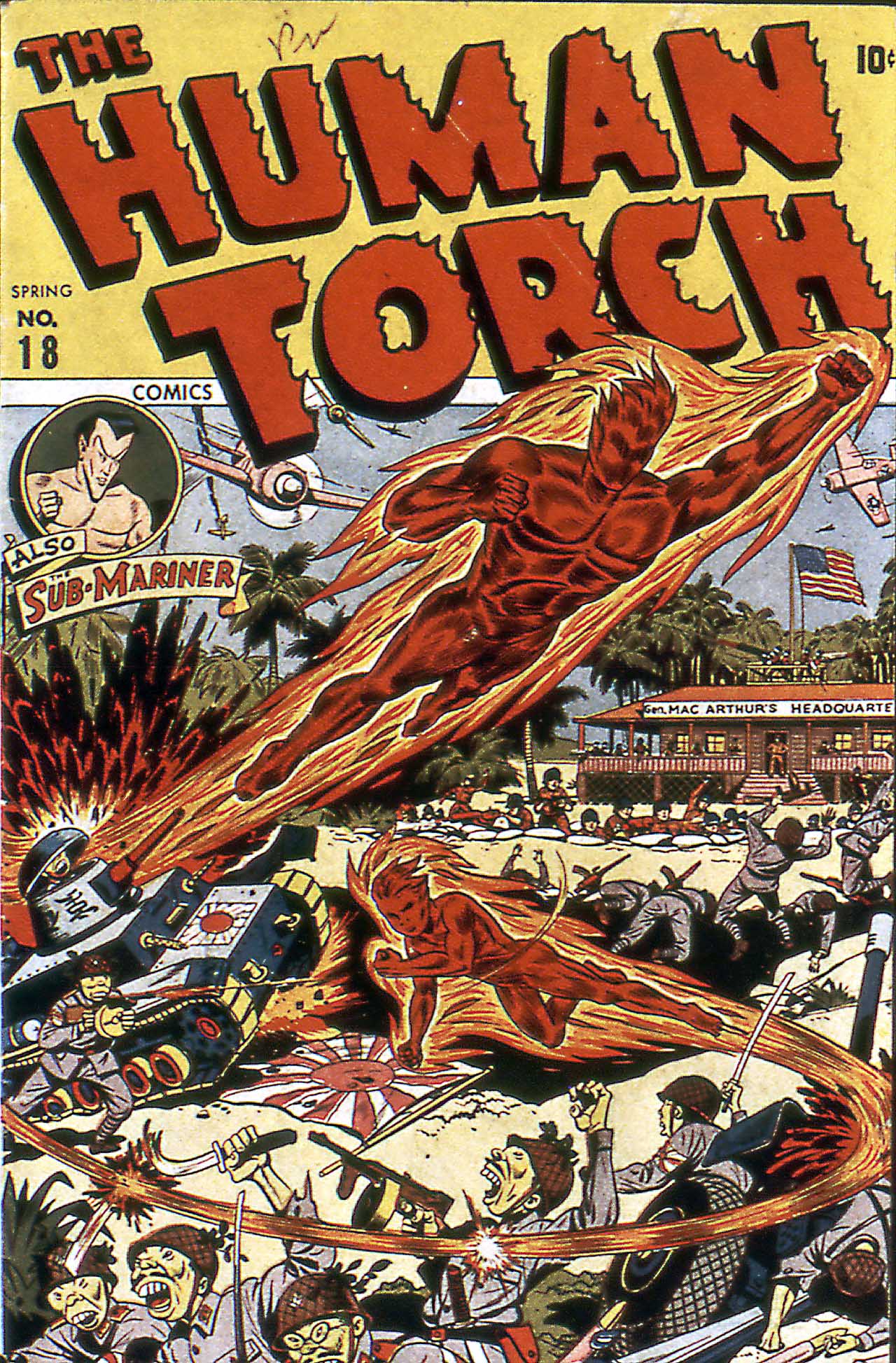 Read online The Human Torch (1940) comic -  Issue #18 - 2