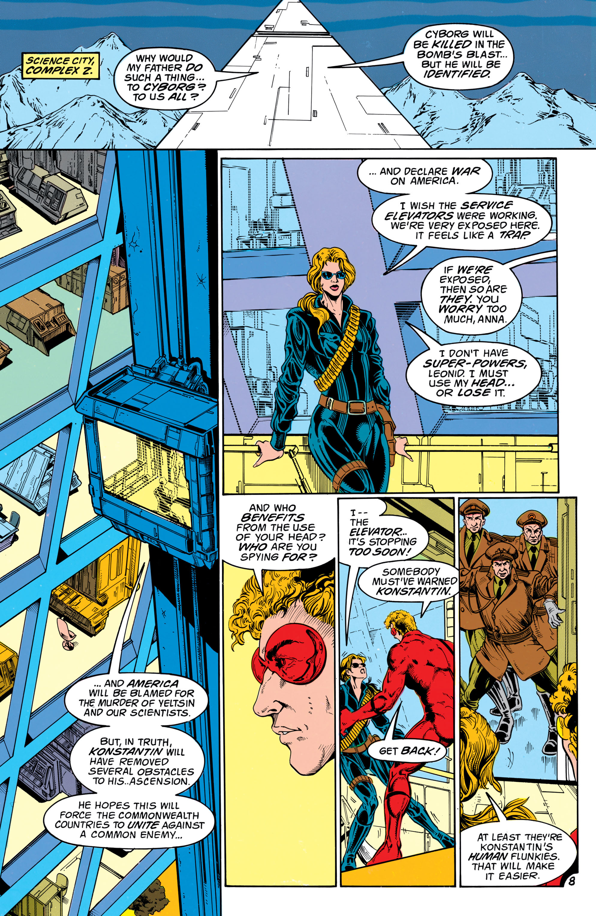 Read online The New Titans (1988) comic -  Issue #95 - 8