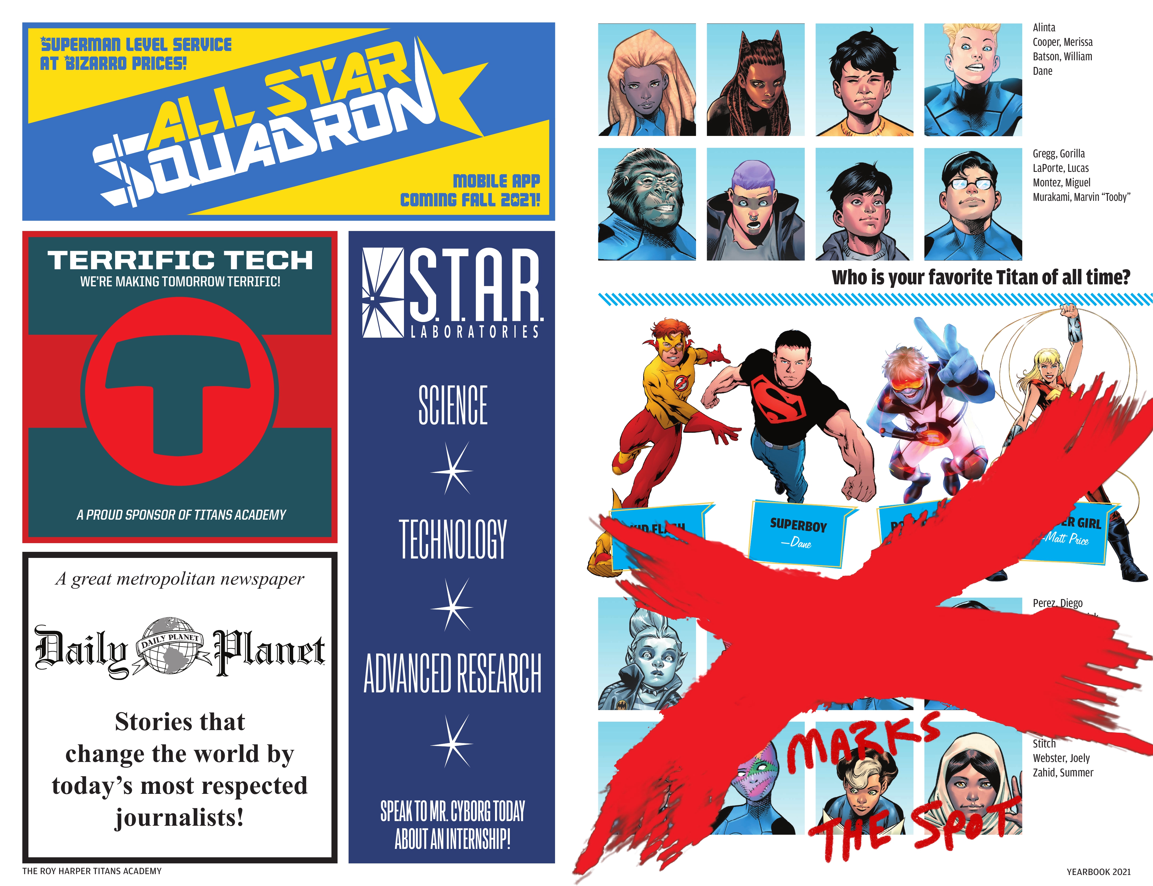 Read online Teen Titans Academy comic -  Issue # _Yearbook 2021 - 25