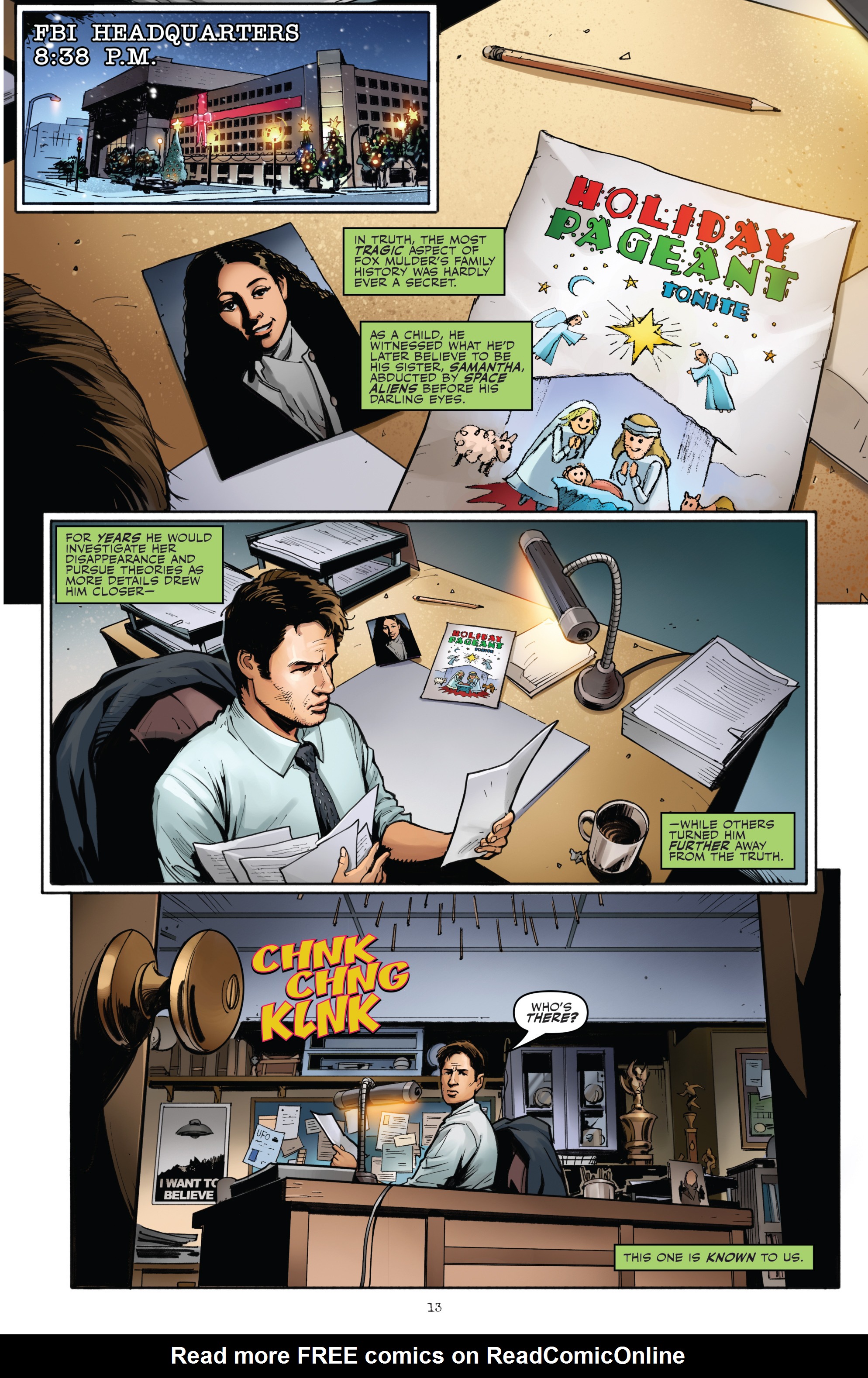Read online The X-Files X-Mas Special comic -  Issue # Full - 15