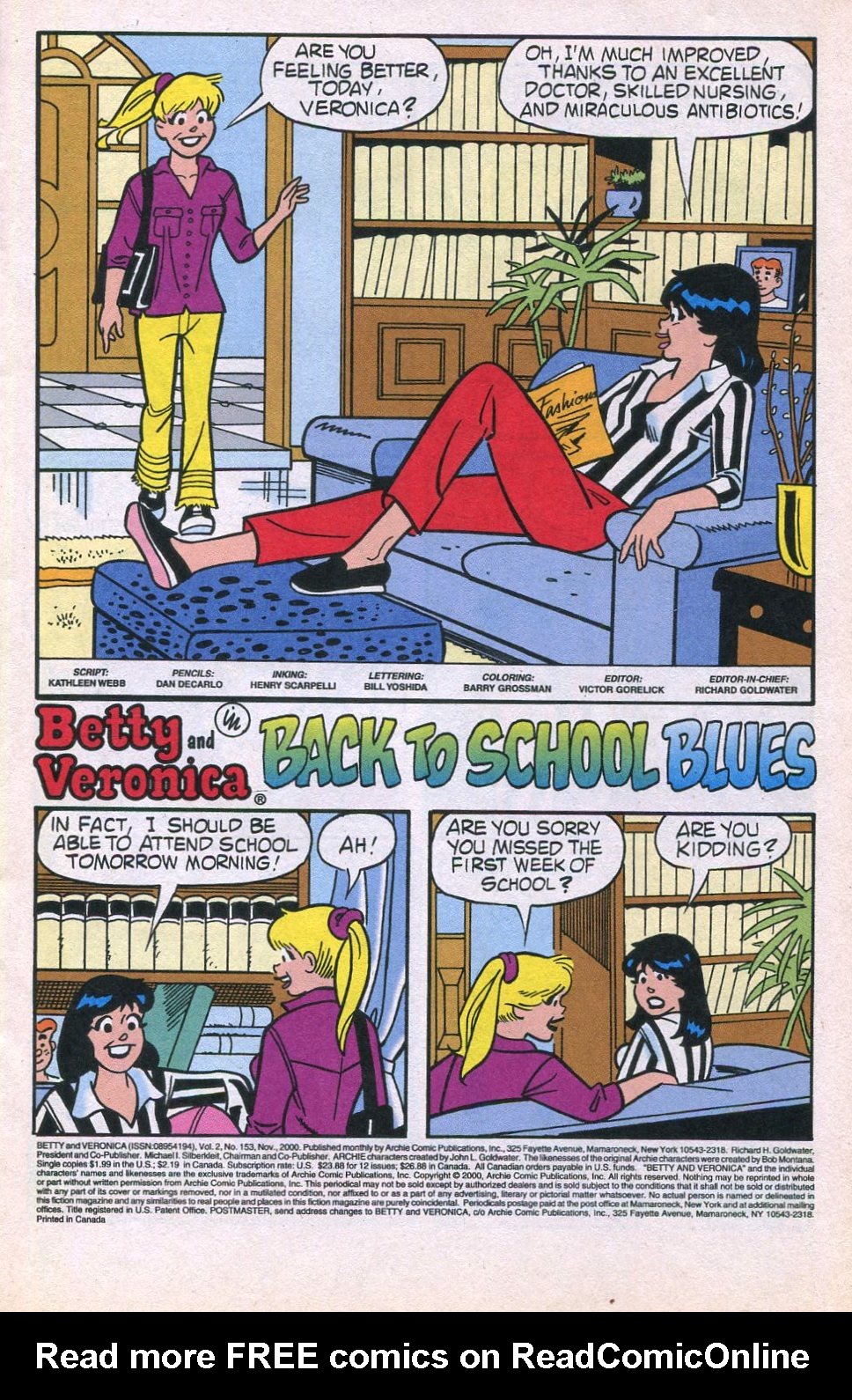 Read online Betty and Veronica (1987) comic -  Issue #153 - 3