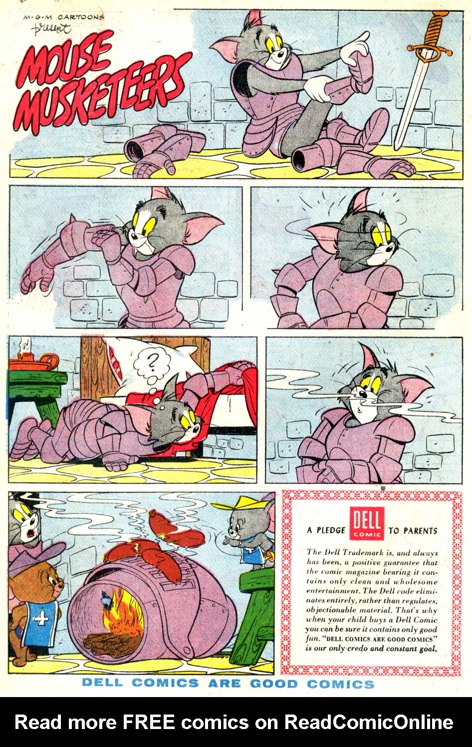 Read online M.G.M's The Mouse Musketeers comic -  Issue #14 - 34