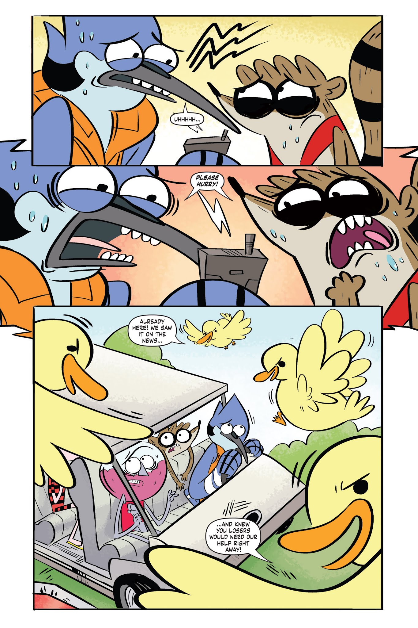 Read online Regular Show: Hydration comic -  Issue # TPB (Part 1) - 89