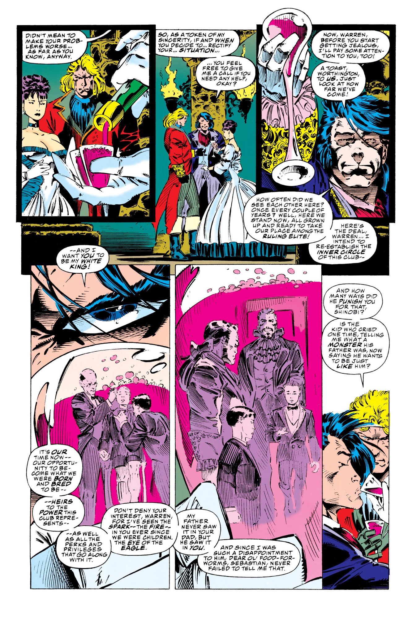 Read online X-Men: The Wedding of Cyclops and Phoenix comic -  Issue # TPB Part 3 - 7