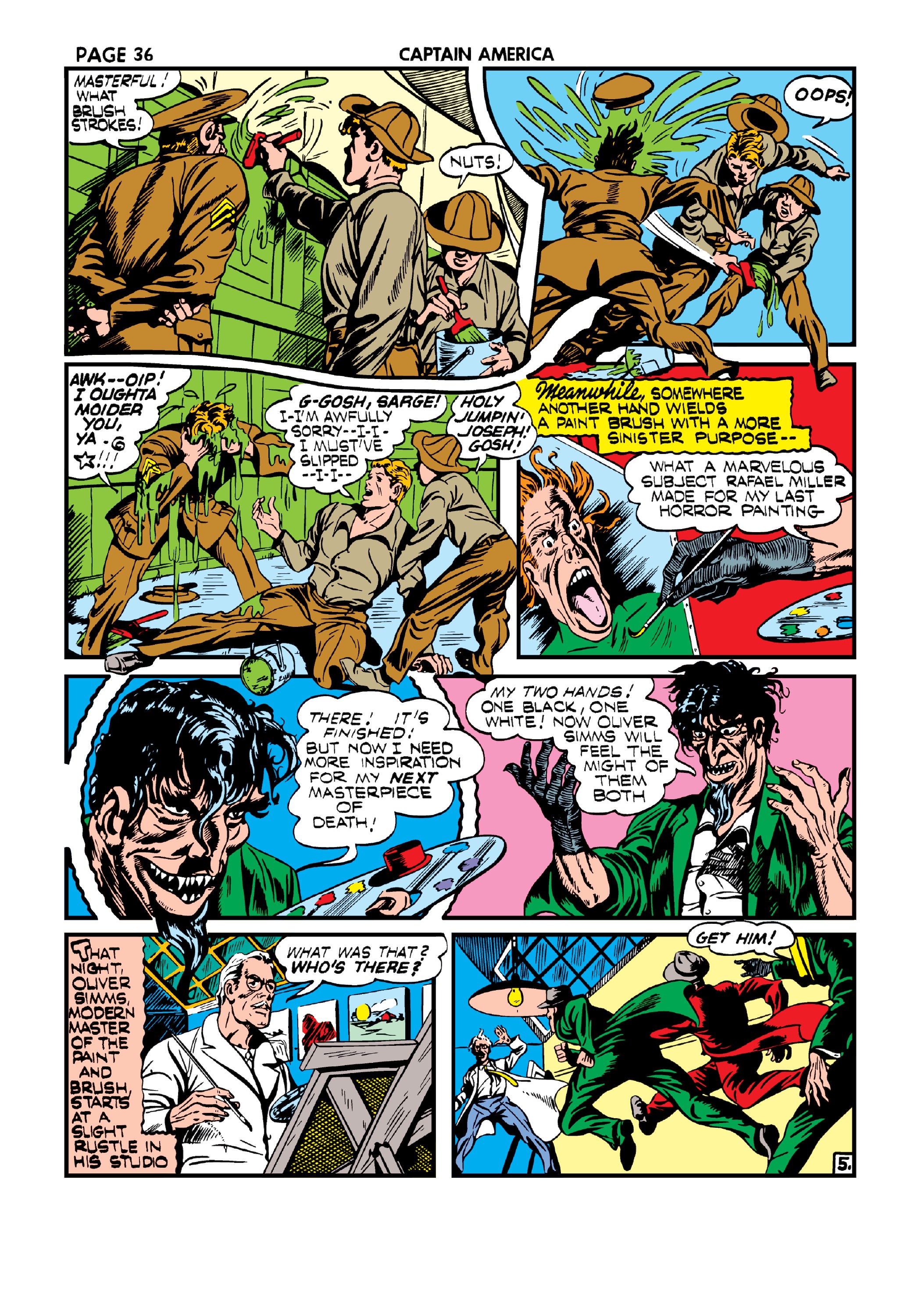 Read online Marvel Masterworks: Golden Age Captain America comic -  Issue # TPB 3 (Part 1) - 44