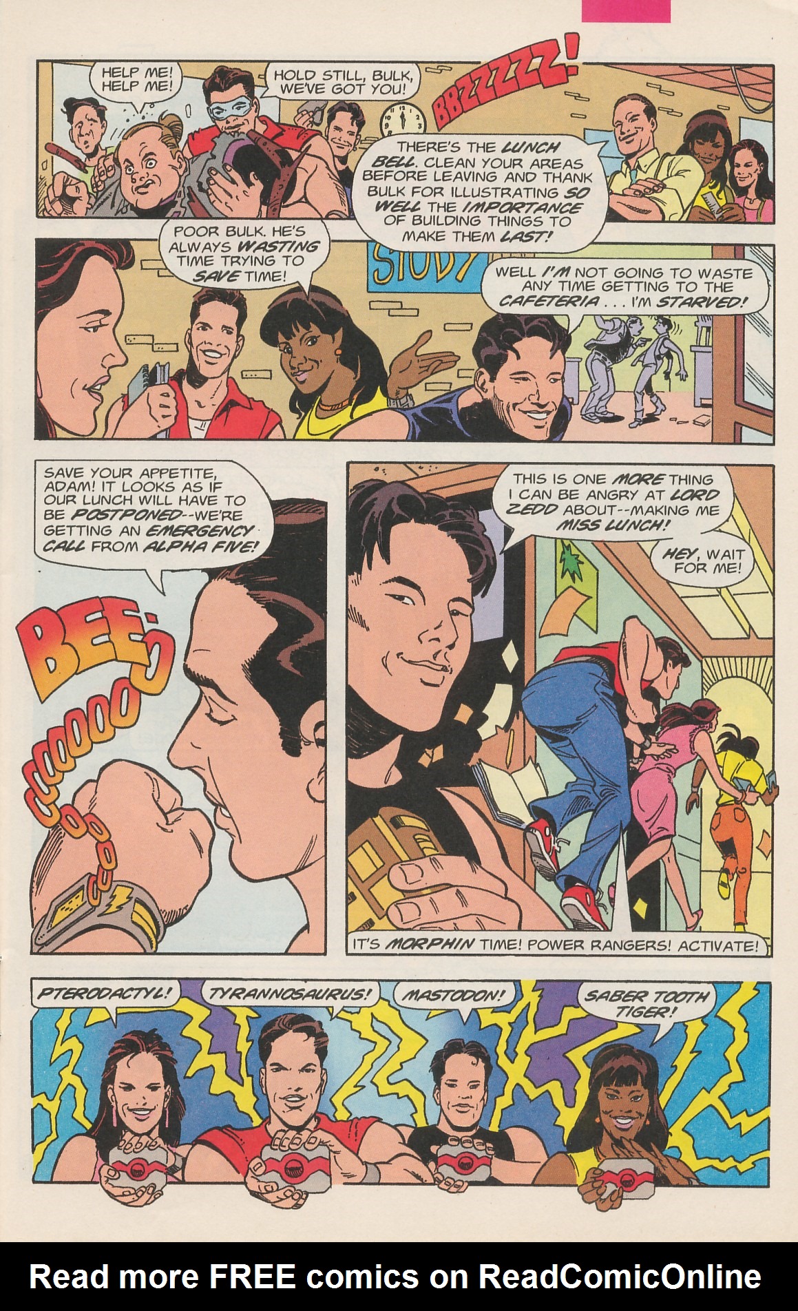 Read online Saban's Mighty Morphin Power Rangers (1995) comic -  Issue #2 - 5