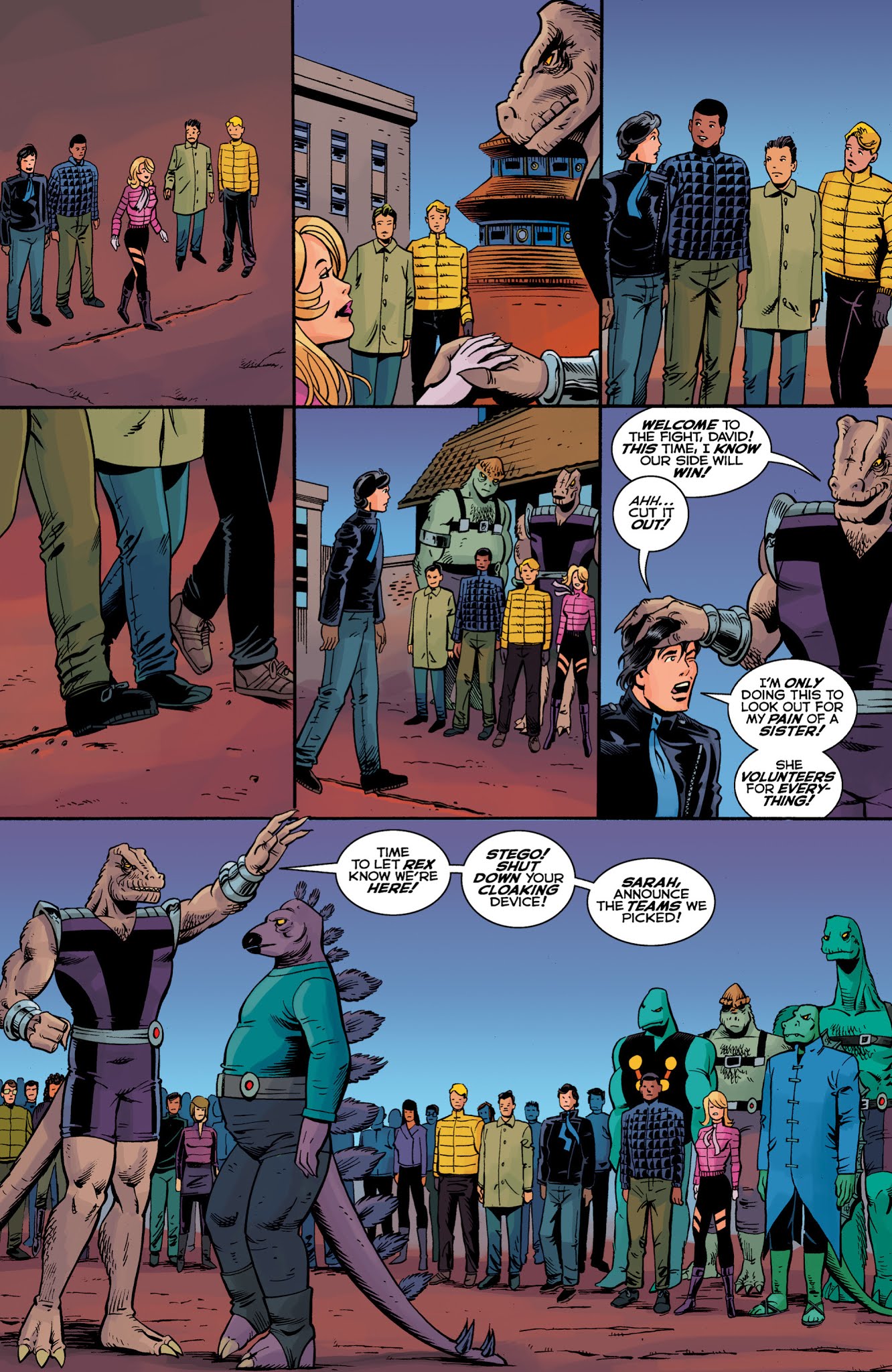 Dinosaucers Issue 4 Read Dinosaucers Issue 4 comic online in high