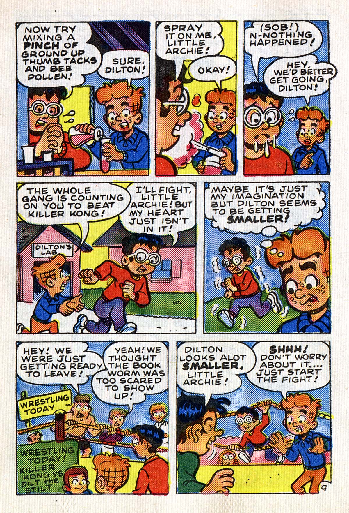 Read online Little Archie Comics Digest Magazine comic -  Issue #34 - 59