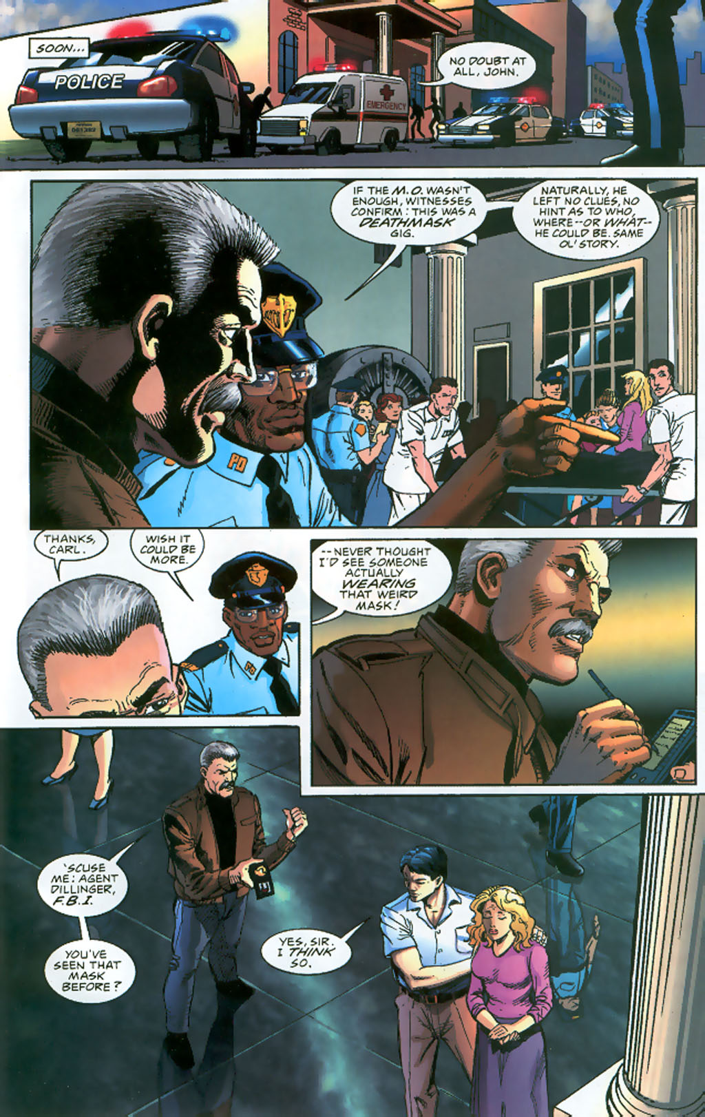 Read online Deathmask comic -  Issue #3 - 7