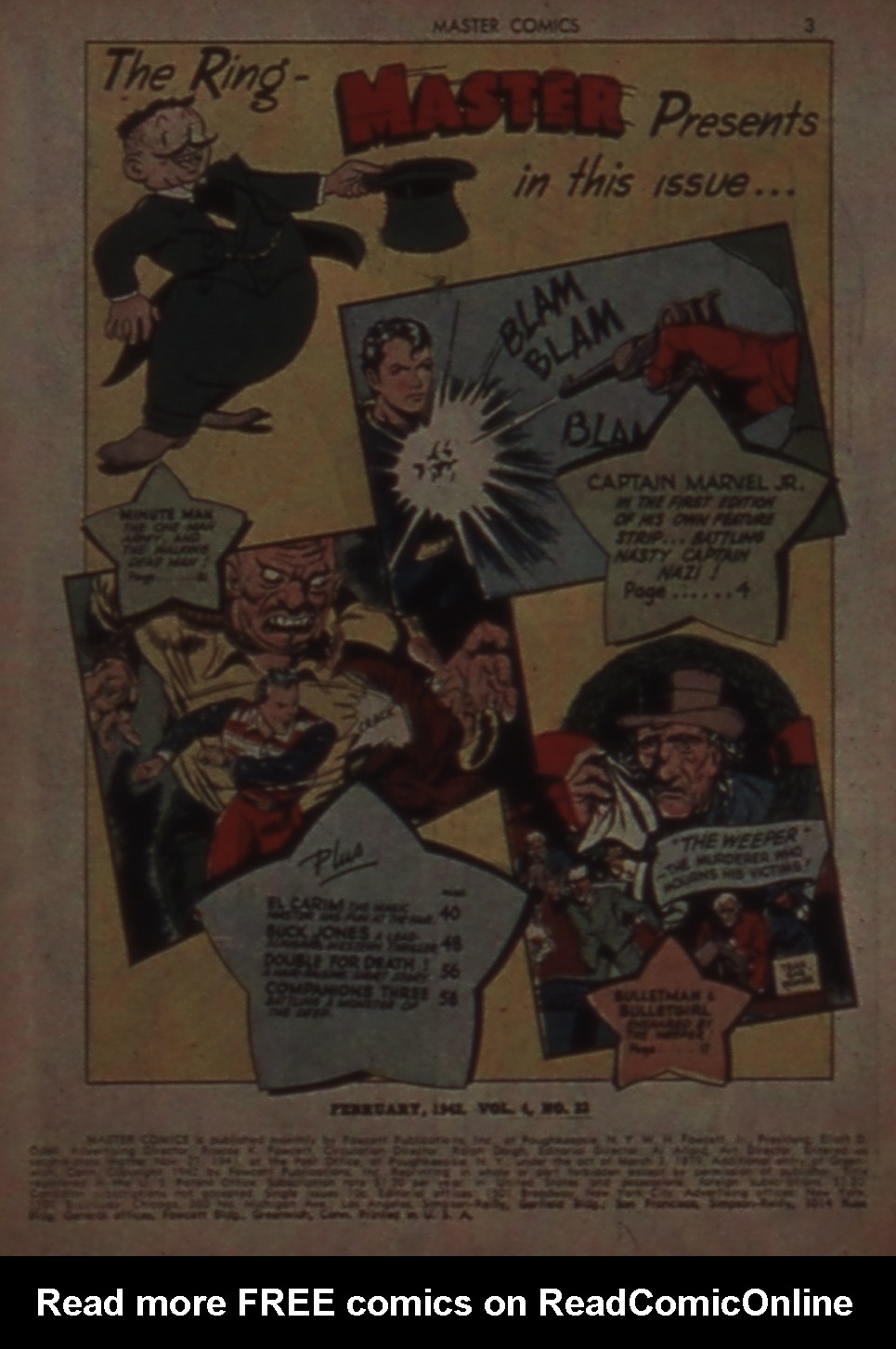 Read online Master Comics comic -  Issue #23 - 3