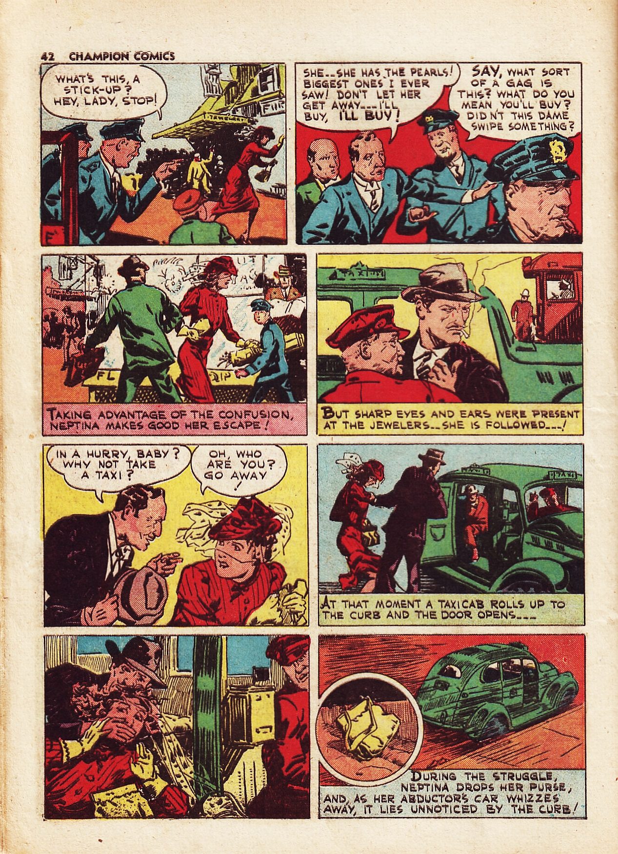 Read online Champion Comics comic -  Issue #6 - 42