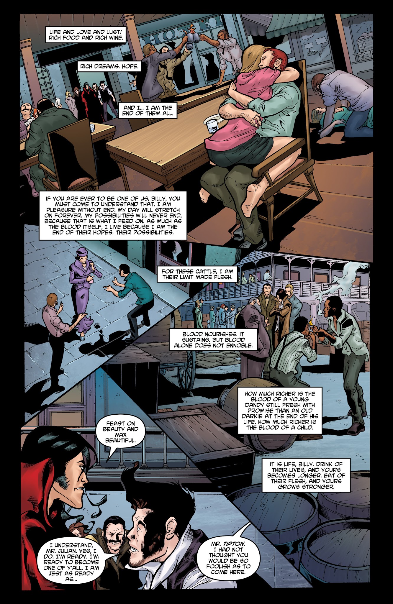 Read online George R.R. Martin's Fevre Dream comic -  Issue #3 - 14