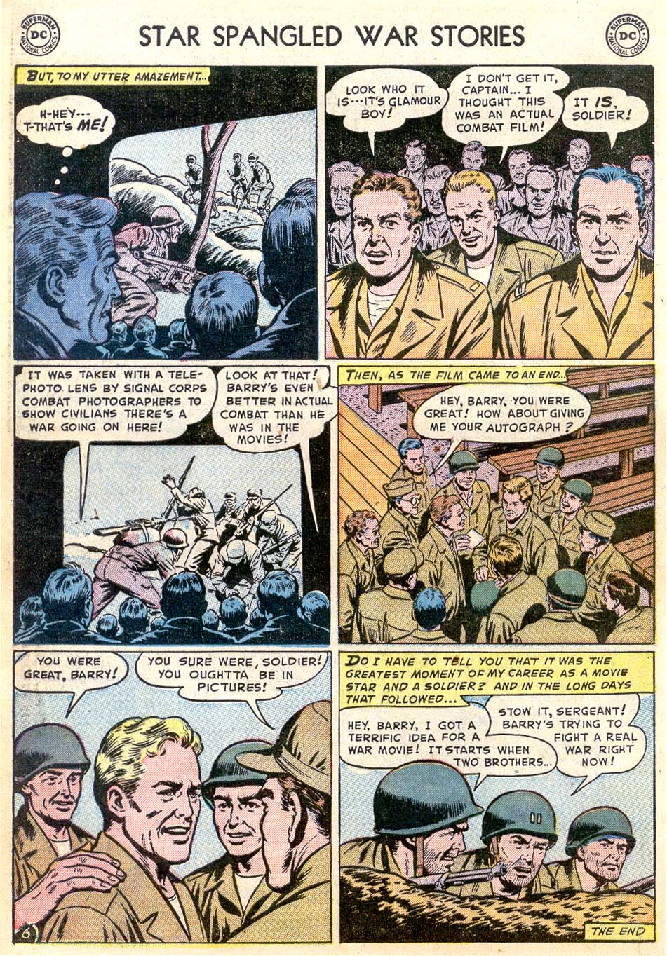 Read online Star Spangled War Stories (1952) comic -  Issue #8 - 8