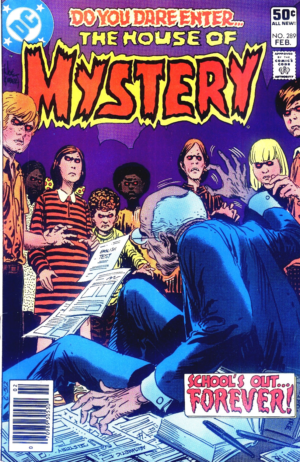 Read online House of Mystery (1951) comic -  Issue #289 - 1