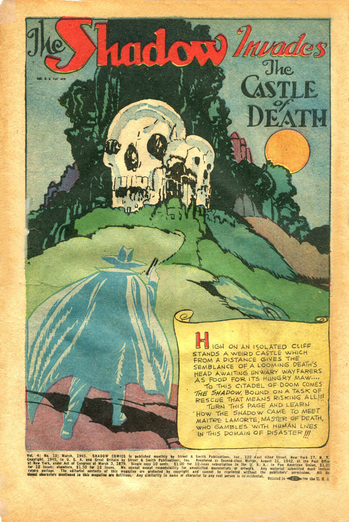 Read online Shadow Comics comic -  Issue #48 - 3