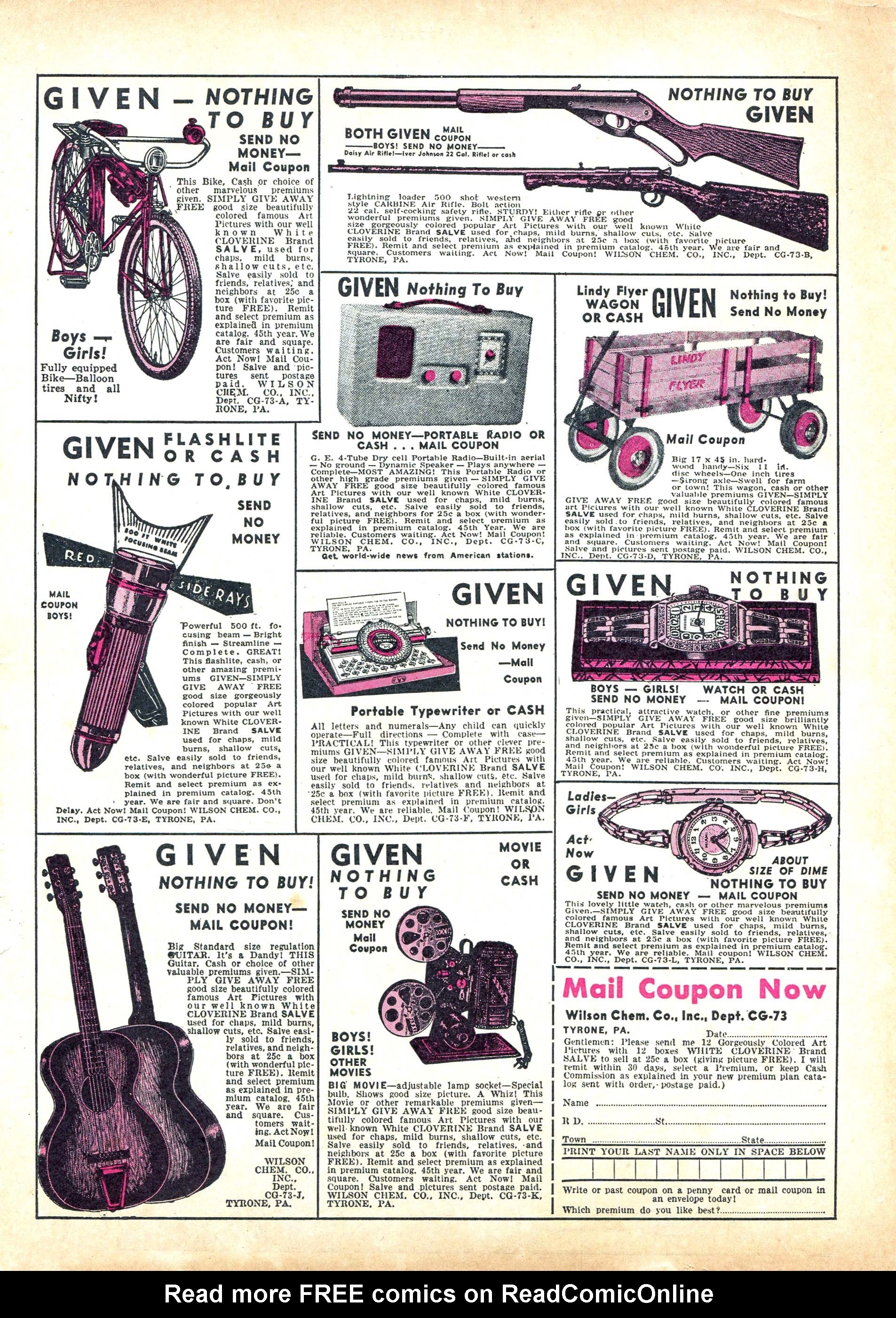Read online Amazing Mystery Funnies comic -  Issue #18 - 66