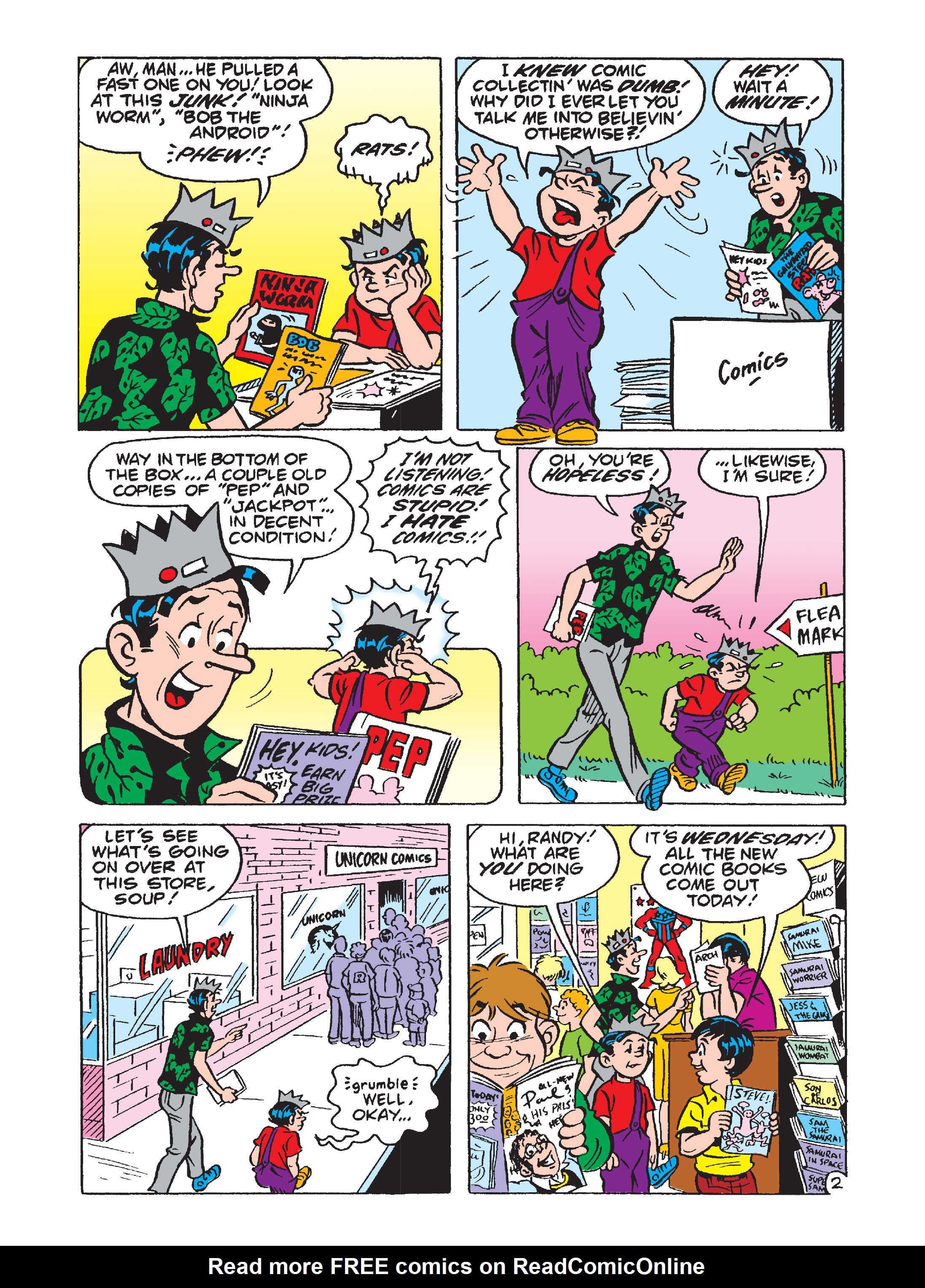 Read online Jughead and Archie Double Digest comic -  Issue #5 - 302