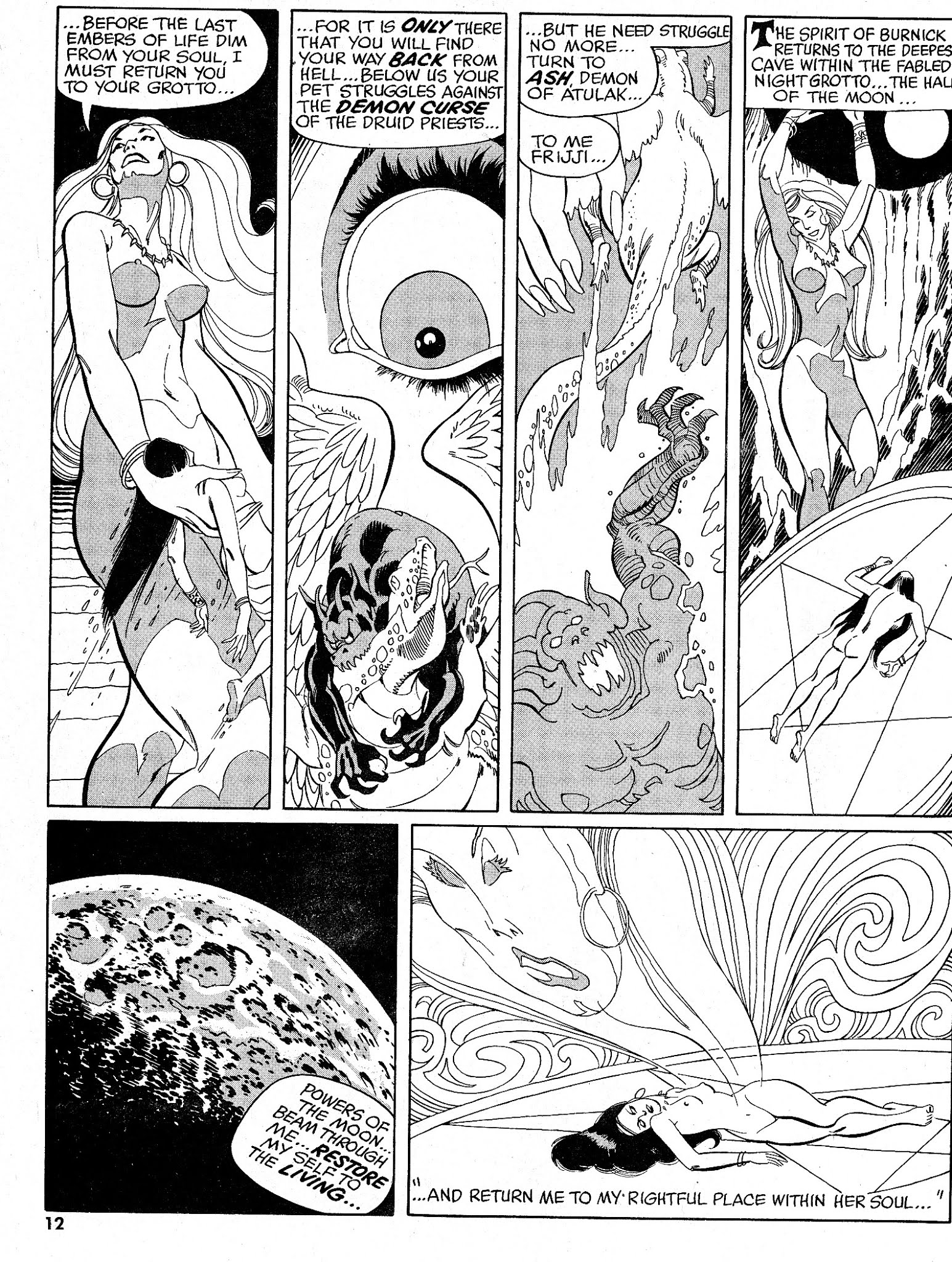 Read online Nightmare (1970) comic -  Issue #6 - 10