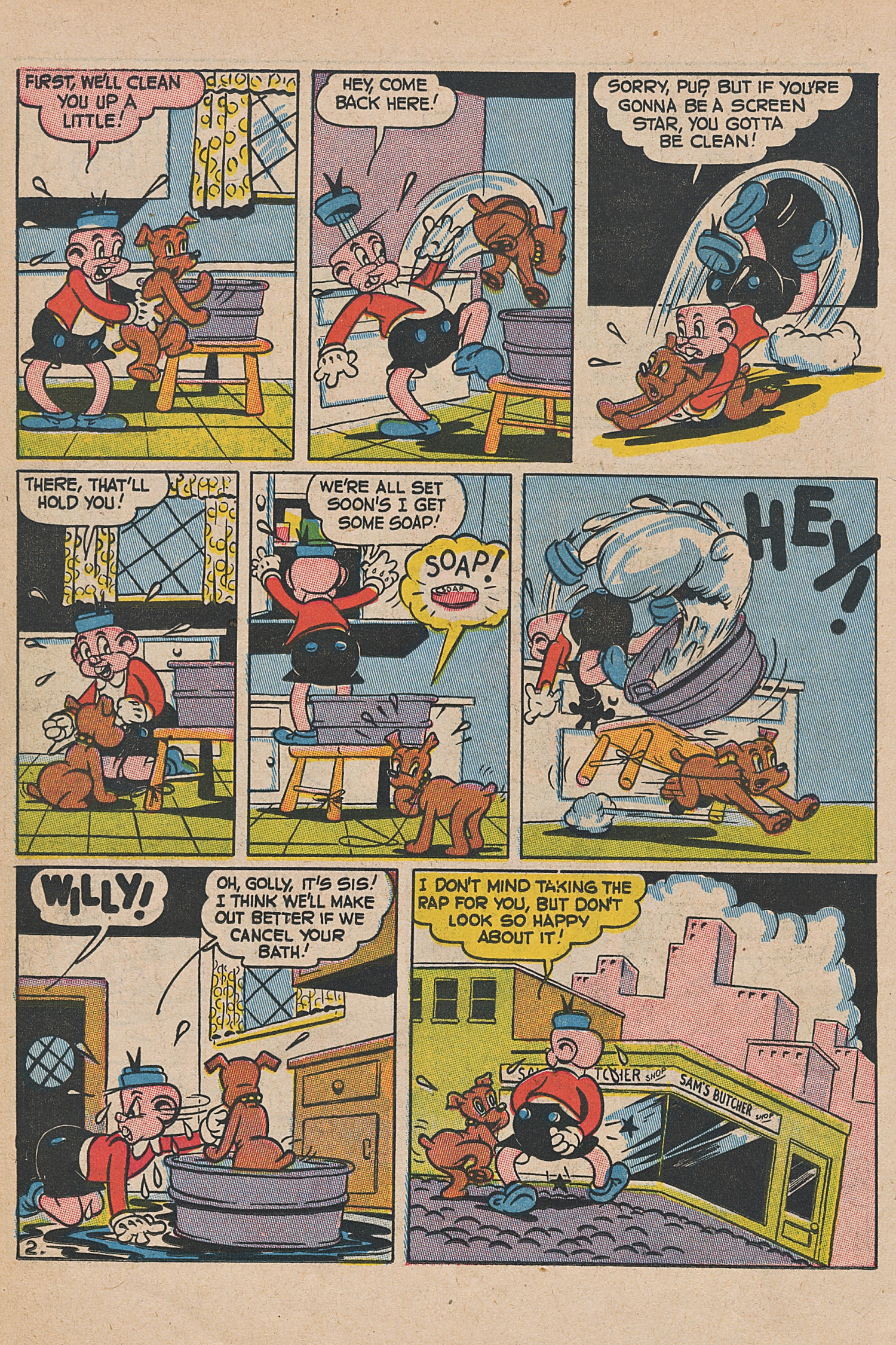 Read online Super Duck Comics comic -  Issue #8 - 38